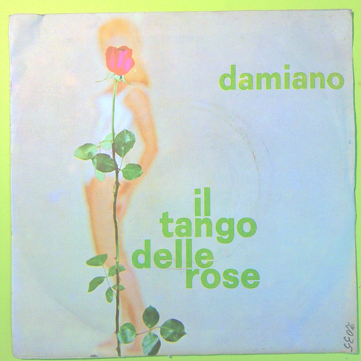 IL TANGO DELLE ROSE/TOO YOUNG TO LOVE JOE DAMIANO 45 GIRI CH 02035 1961
