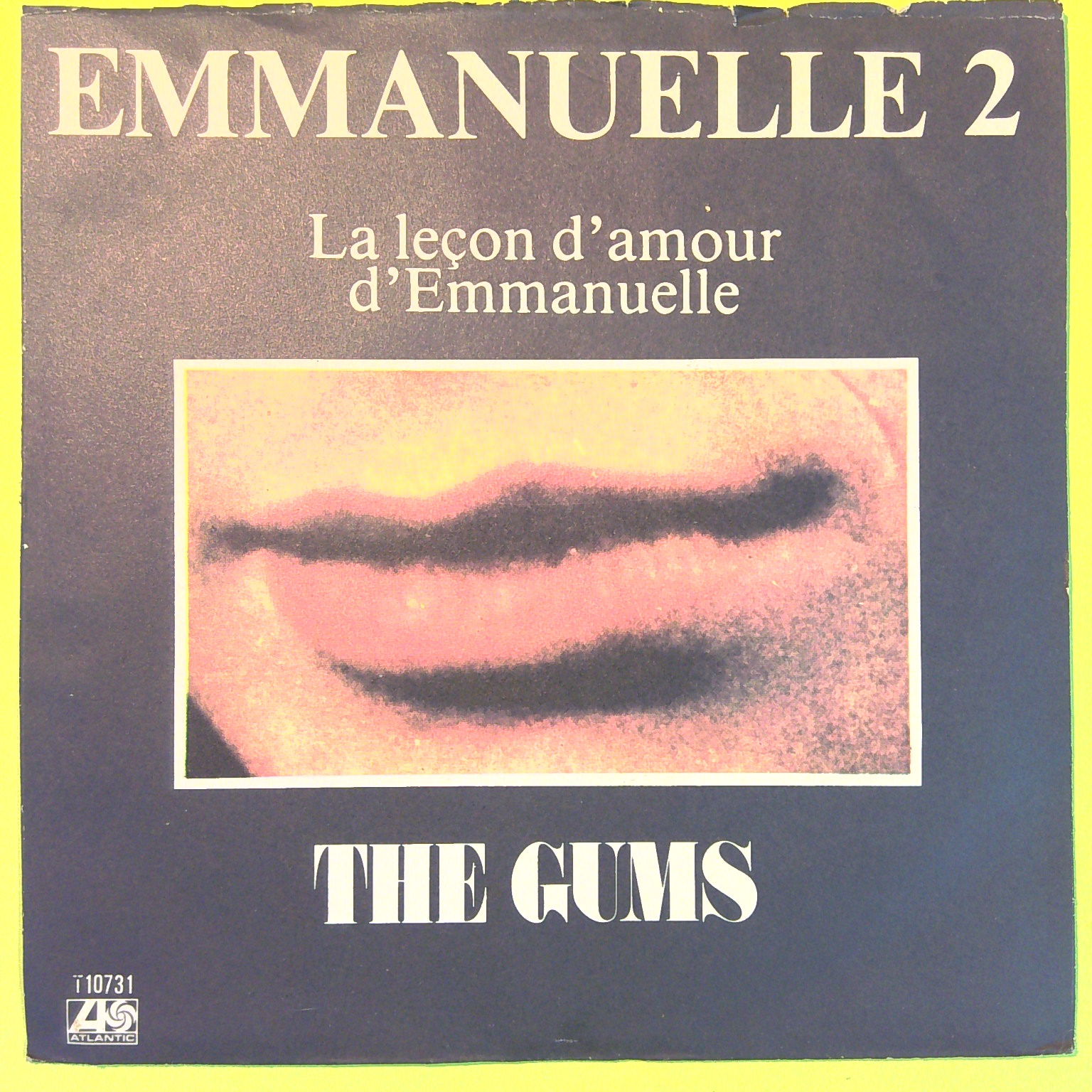 EMMANUELLE 2/LA LECON D'AMOUR THE GUMS 45 GIRI T 10731 1976