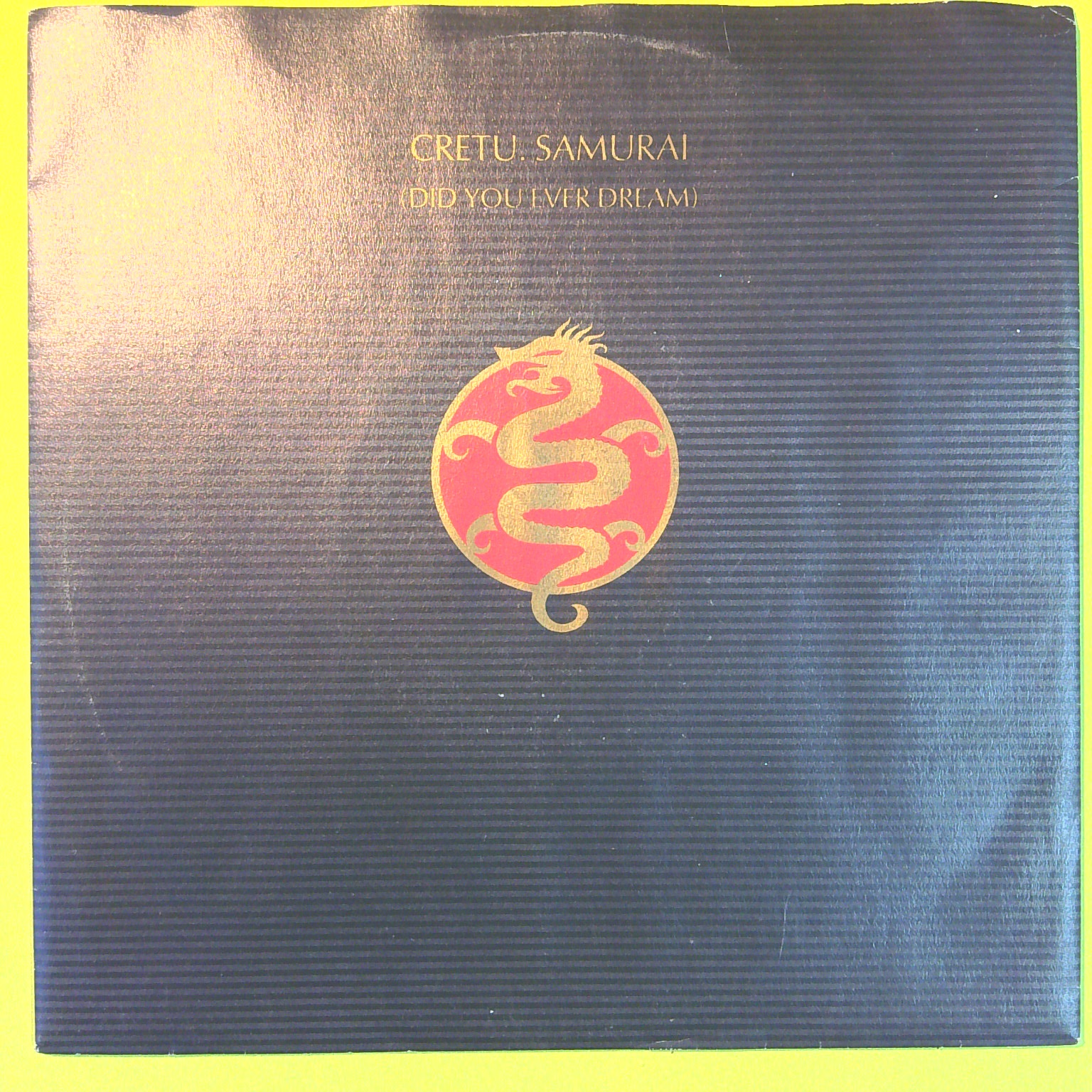 SAMURAI/SWORD OF FEAR MICHAEL CRETU 45 GIRI VIN 45151 1985