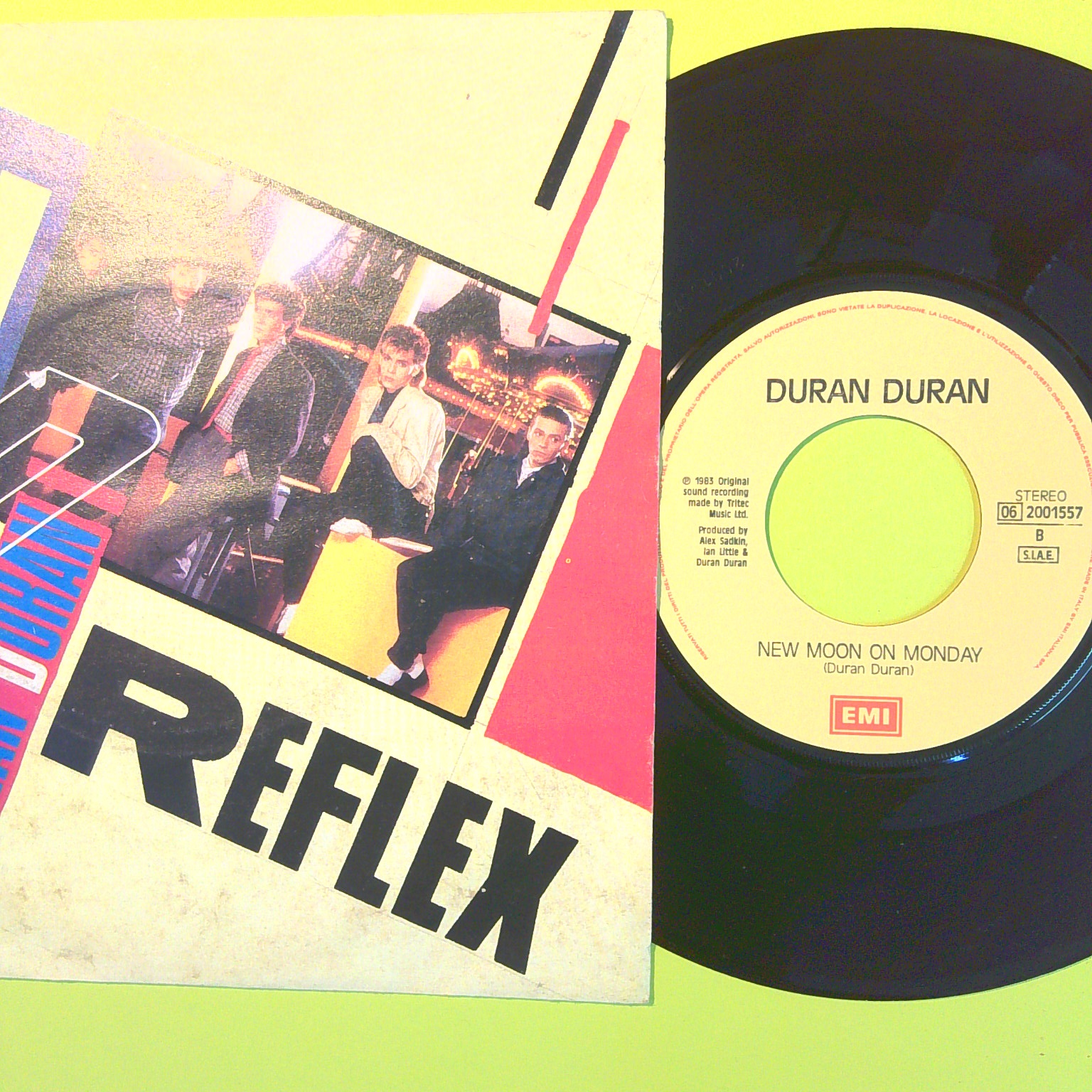 THE REFLEX/NEW MOON ON MONDAY DURAN DURAN 45 GIRI 06 2001557 1985 - immagine 2
