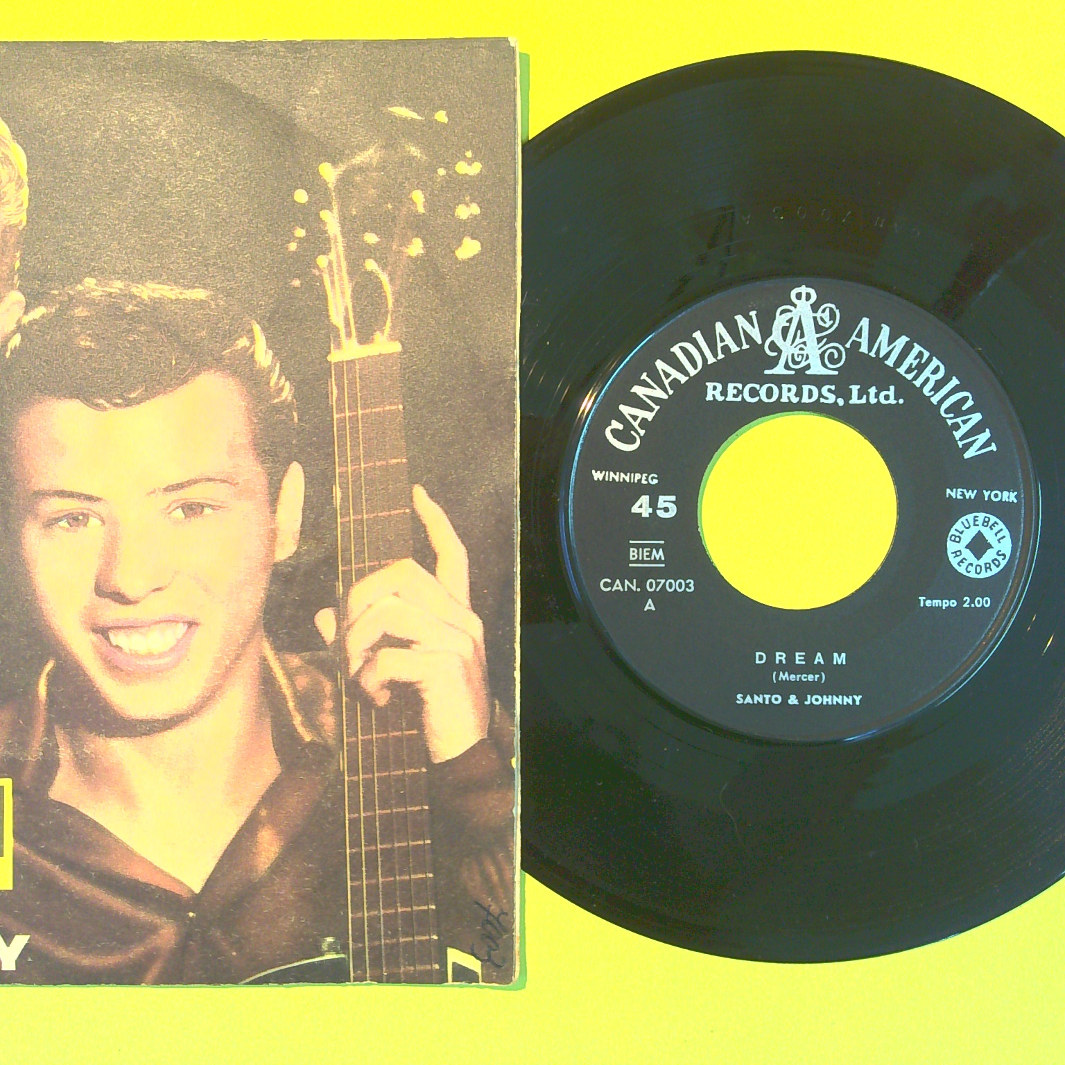 GUITAR THEME/URLO ROCK TERRY GIBSON 45 GIRI MUSIC 2301 1959 - immagine 2