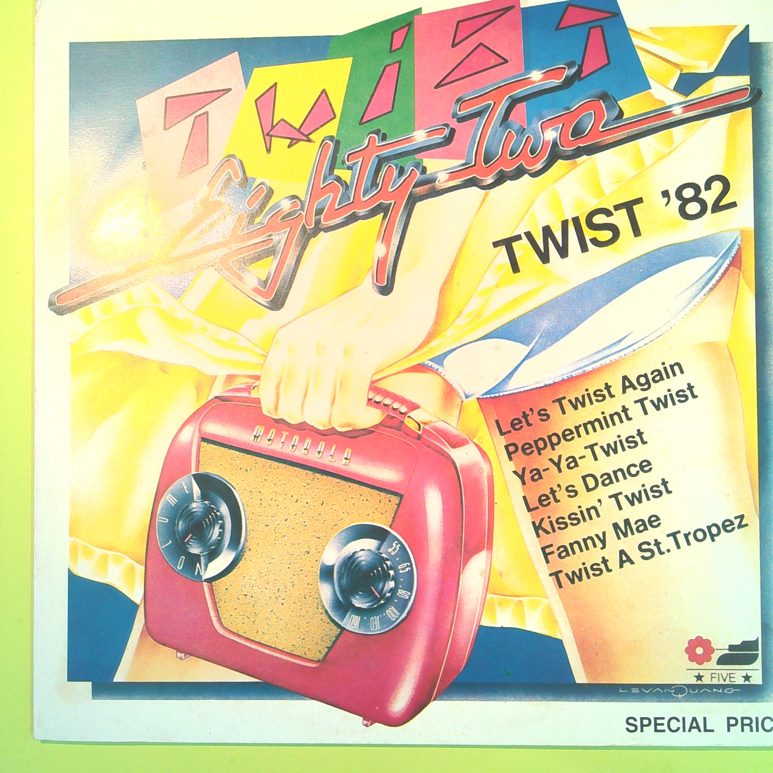 TWIST EIGHTY TWO TWIST '82 33 GIRI FIVE FM 13702 1982