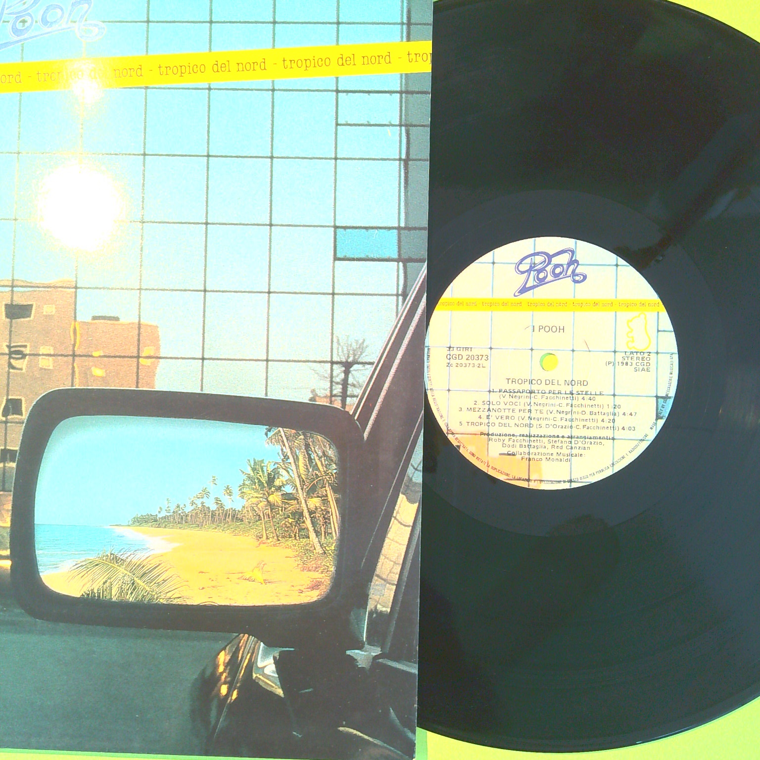 TROPICO DEL NORD POOH 33 GIRI CGD 20373 1983 - immagine 2