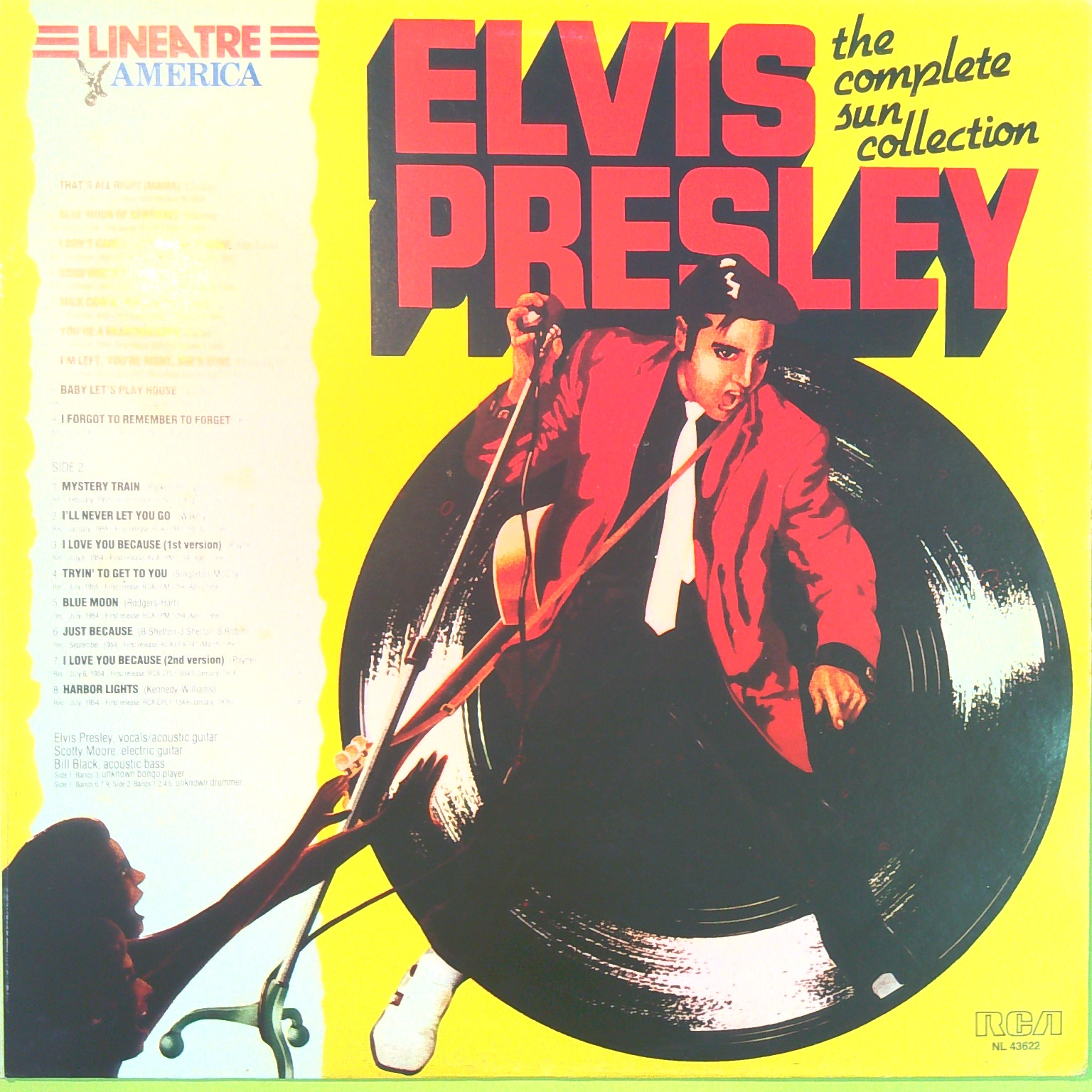 ELVISE PRESLEY THE COMPLETE SUN COLLECTION RCA NL 43622 1981