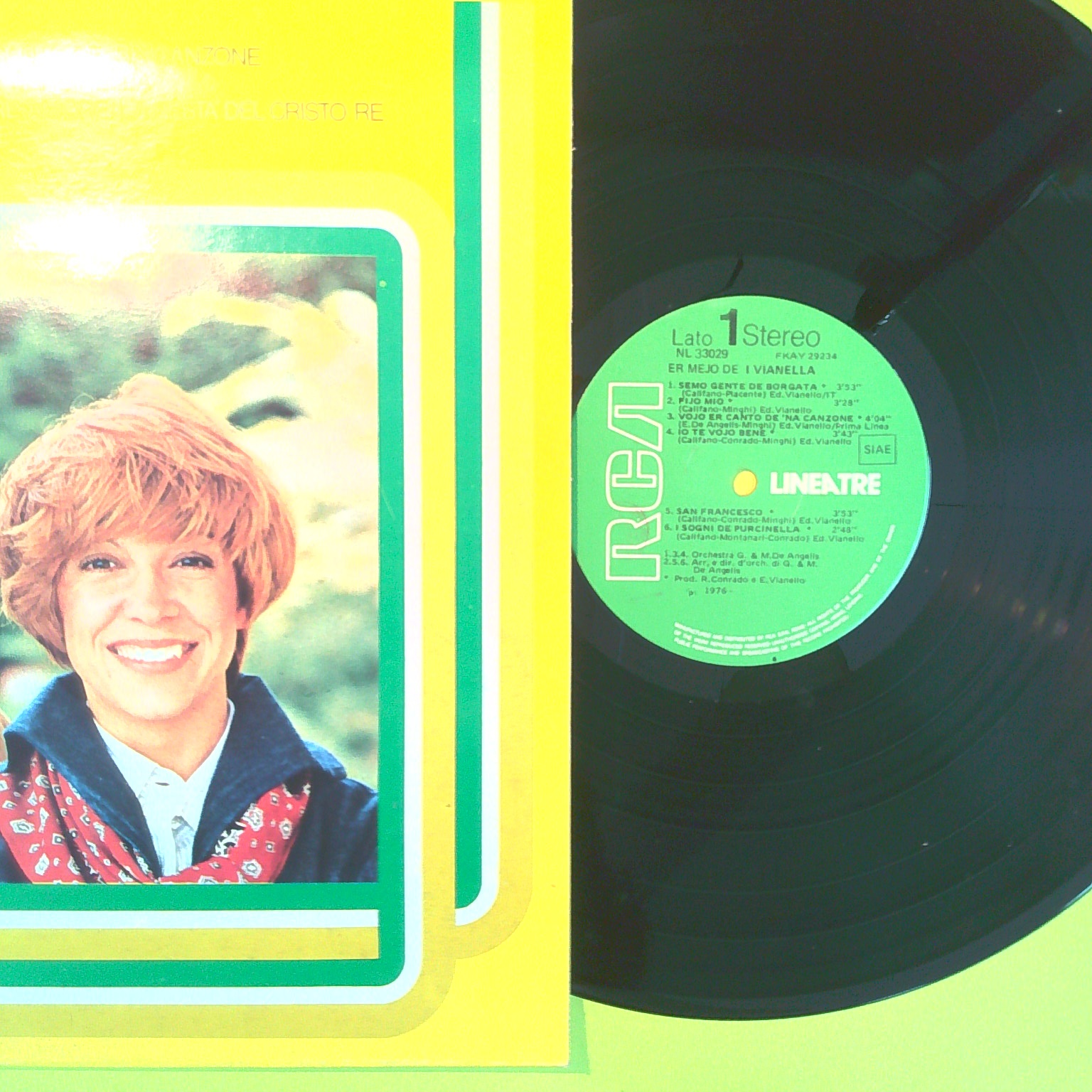 ER MEJO DE I VIANELLA 33 GIRI RCA NL 3320 1976 - immagine 2