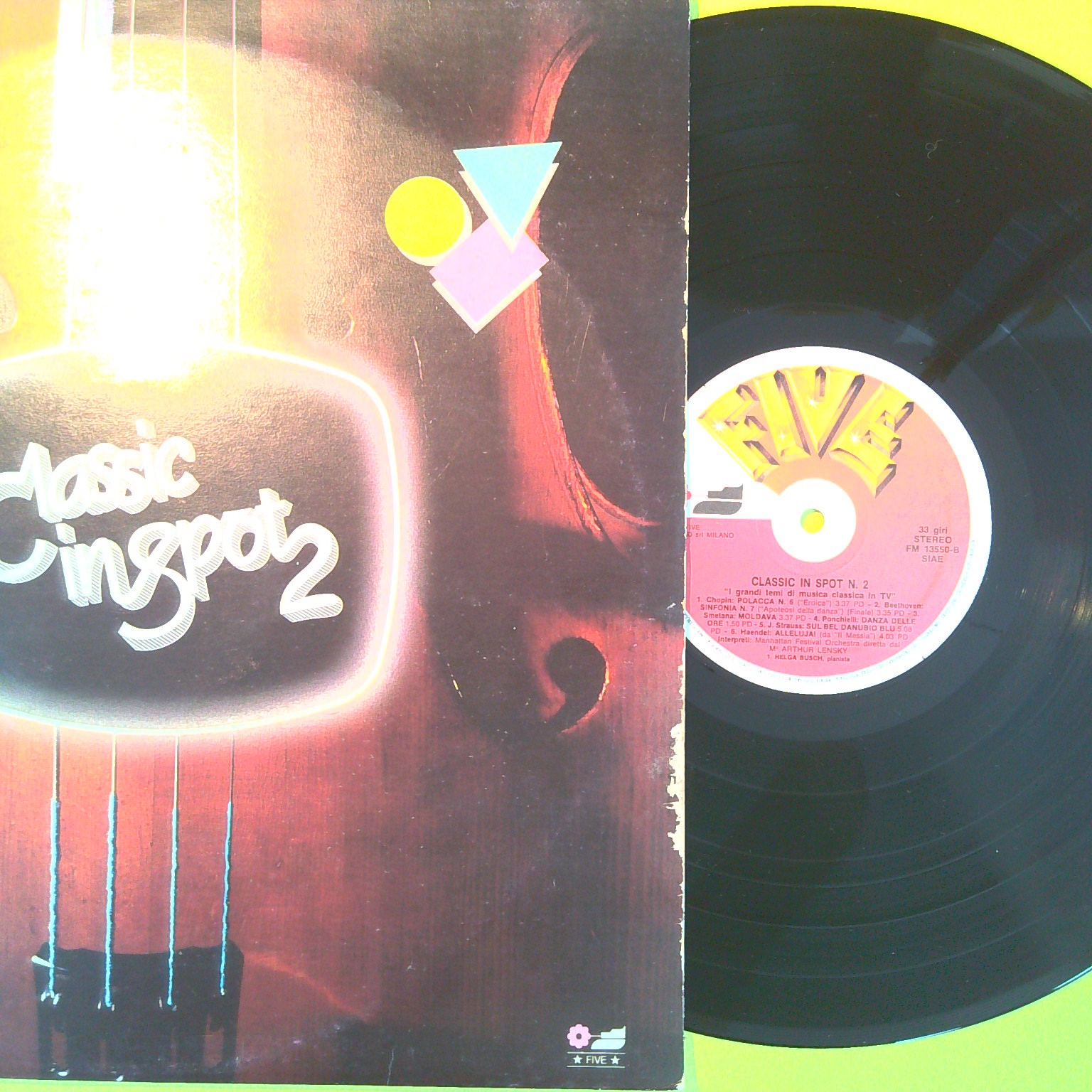 CLASSIC IN SPOT 33 GIRI FIVE FM 13550 1985 - immagine 2