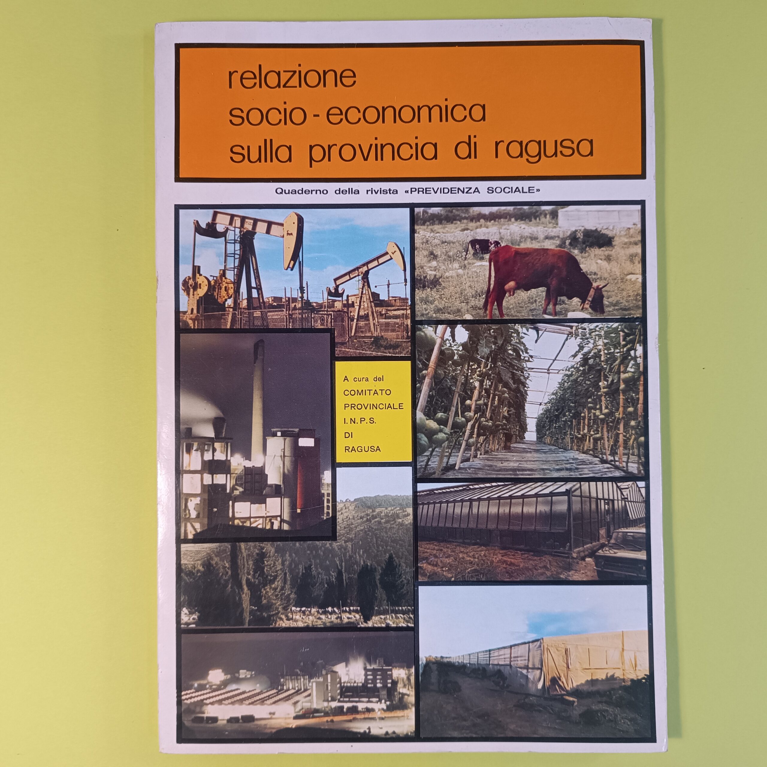 RELAZIONE SOCIO ECONOMICA SULLA PROVINCIA DI RAGUSA