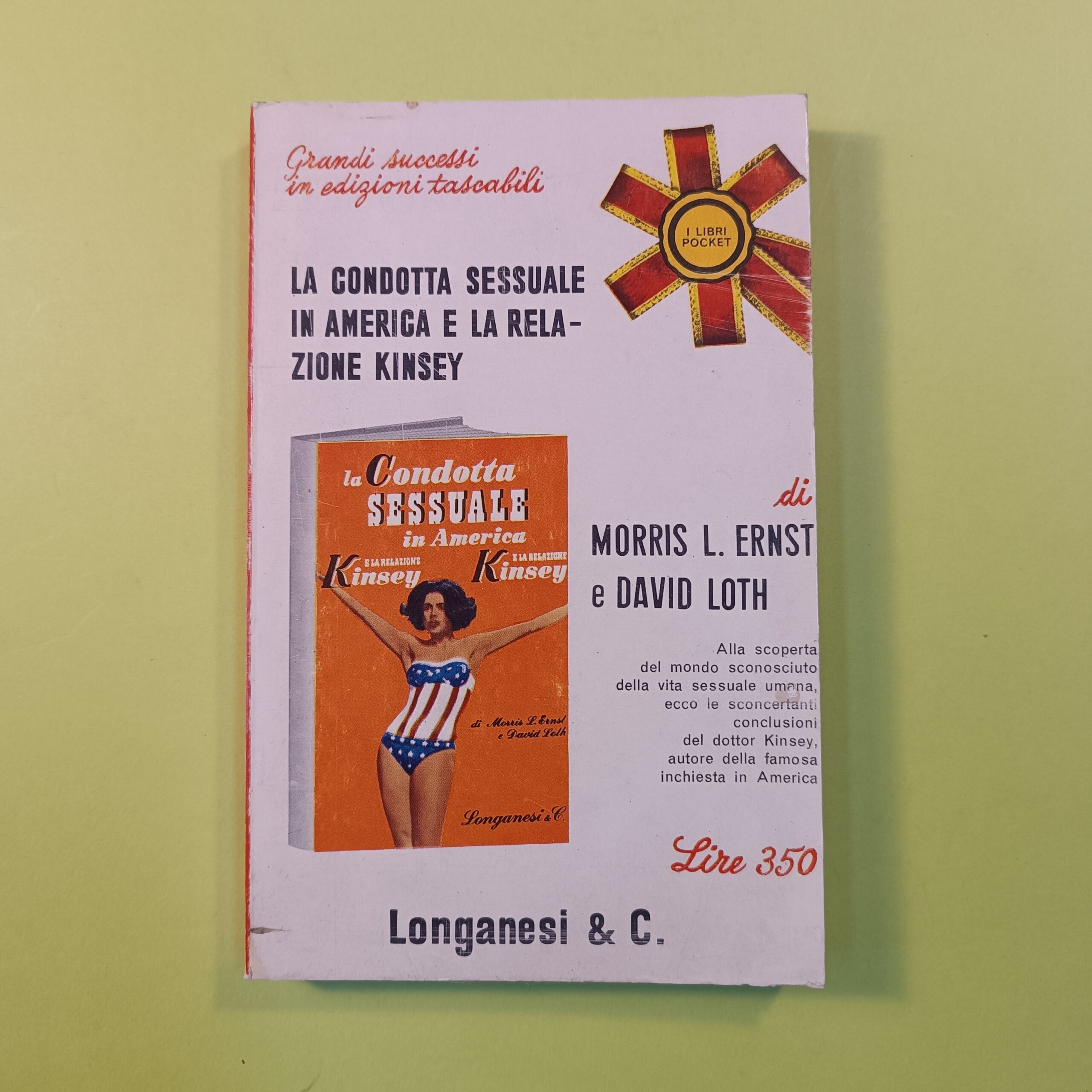 LA CONDOTTA SESSUALE IN AMERICA E LA RELAZIONE KINSEY