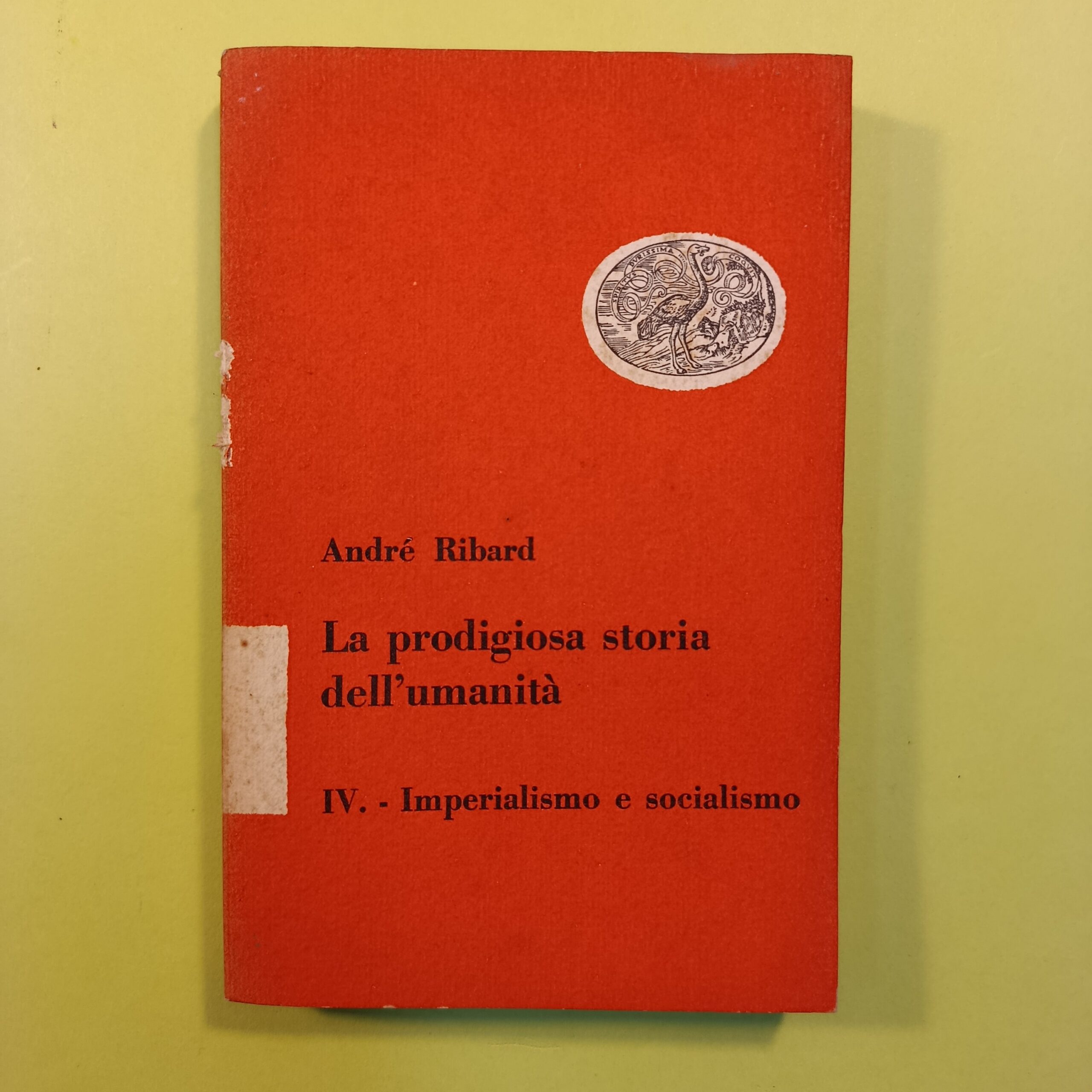 LA PRODIGIOSA STORIA DELL'UMANITÀ IV
