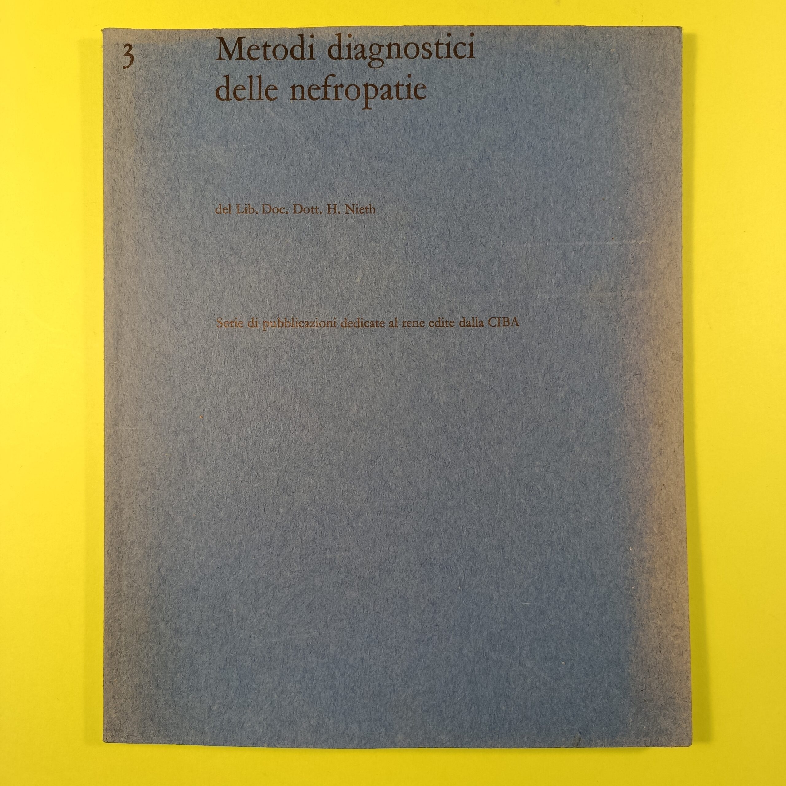 METODI DIAGNOSTICI DELLE NEFROPATIE