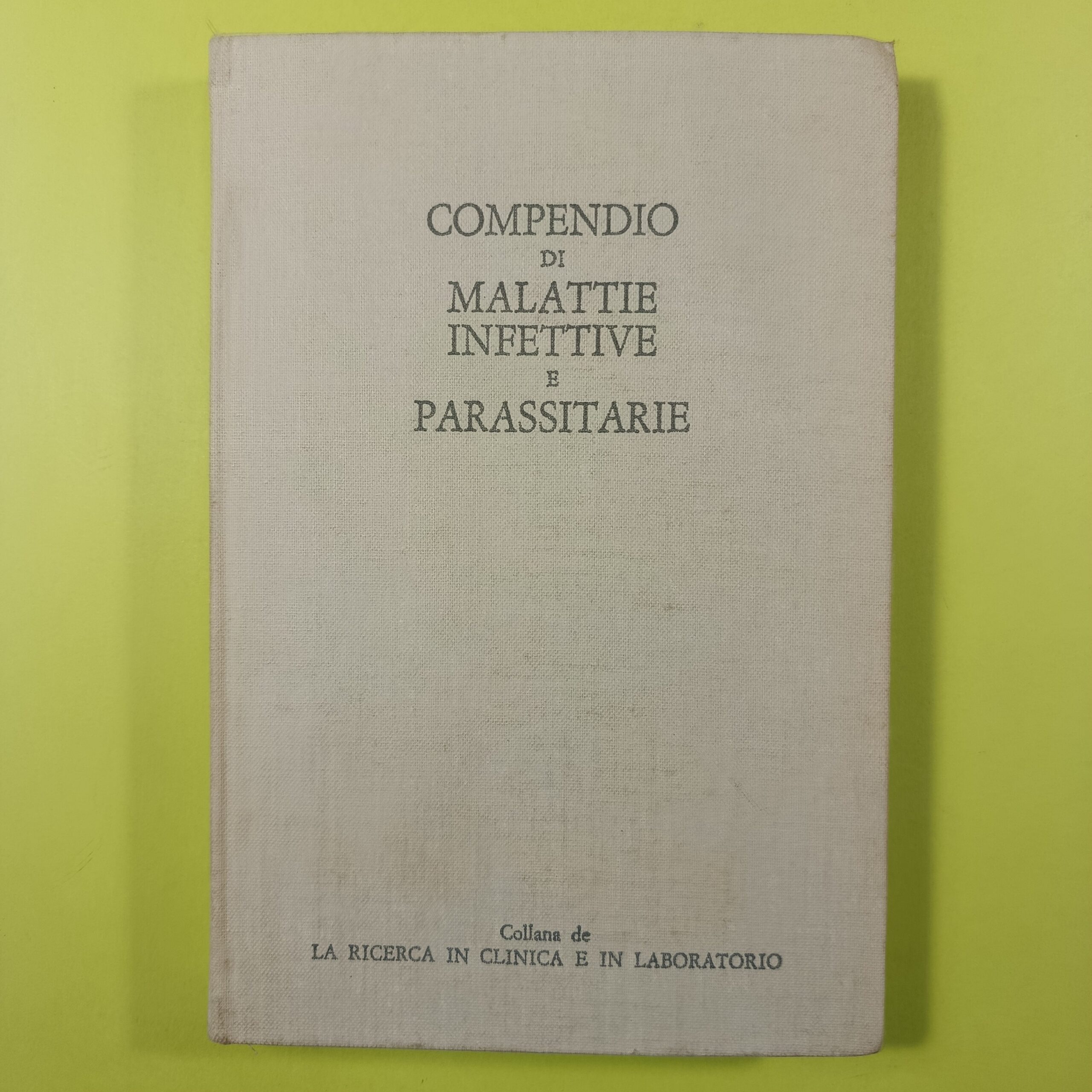 COMPENDIO DI MALATTIE INFETTIVE E PARASSITARIE