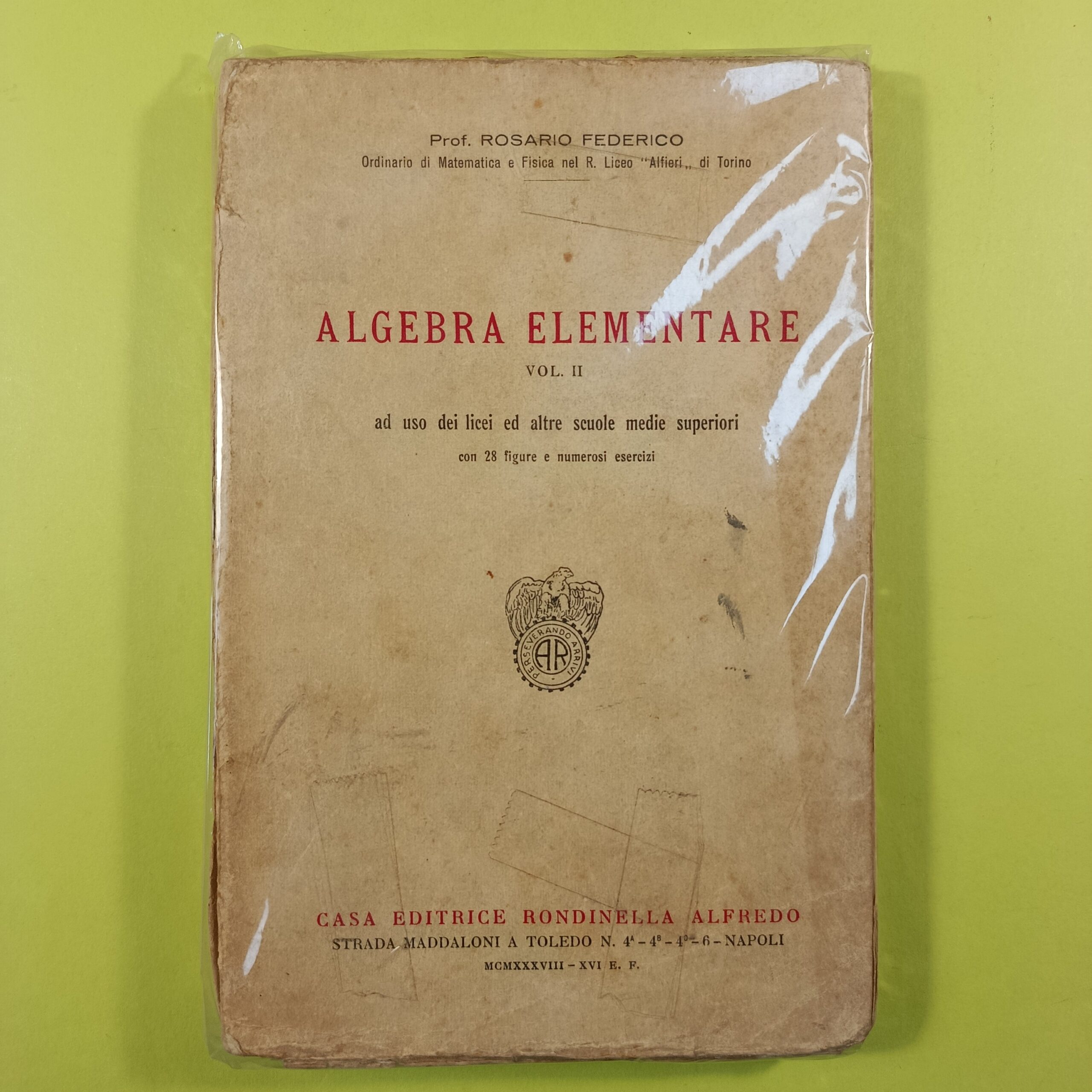 ALGEBRA ELEMENTARE VOL II