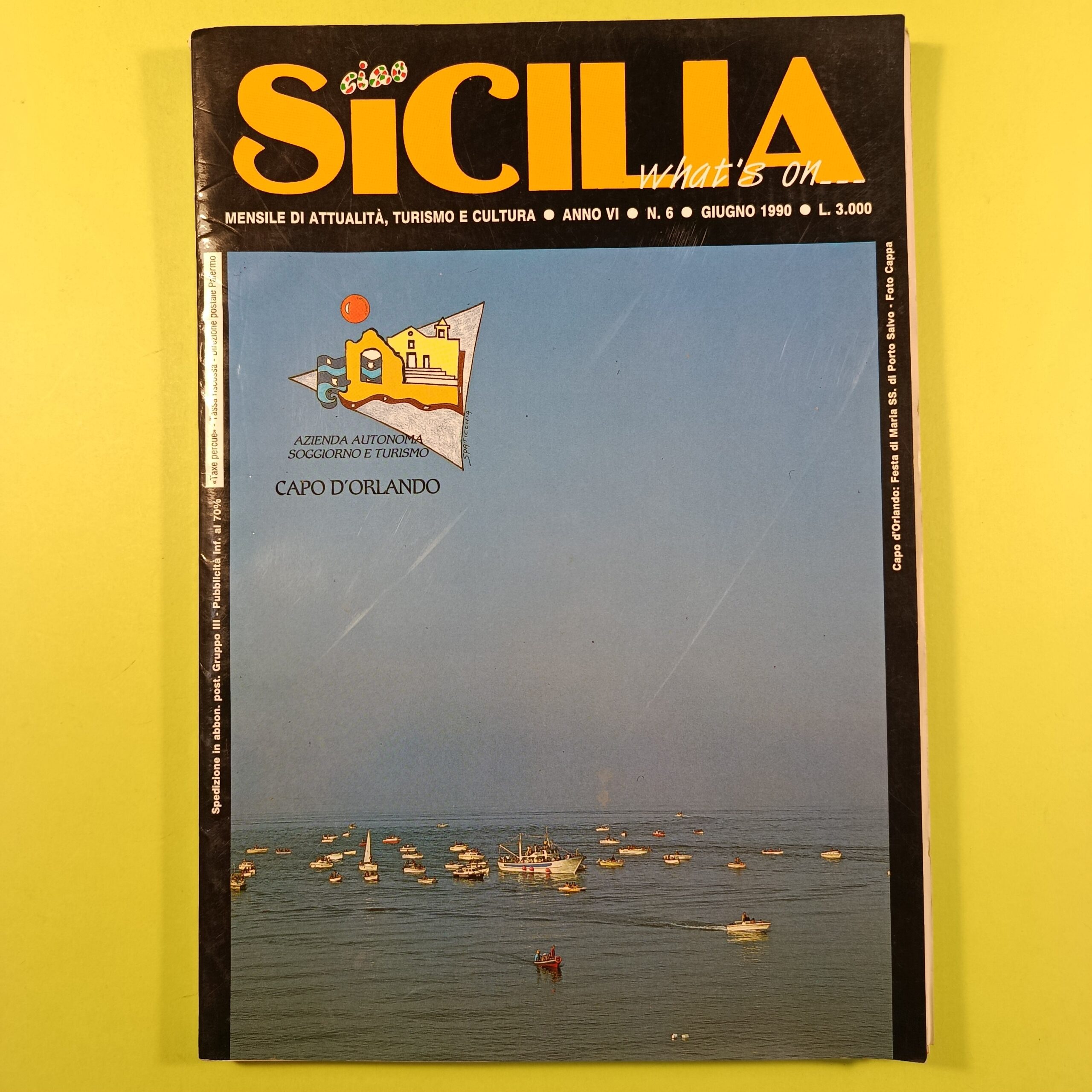 CIAO SICILIA WHAT'S ON N 6