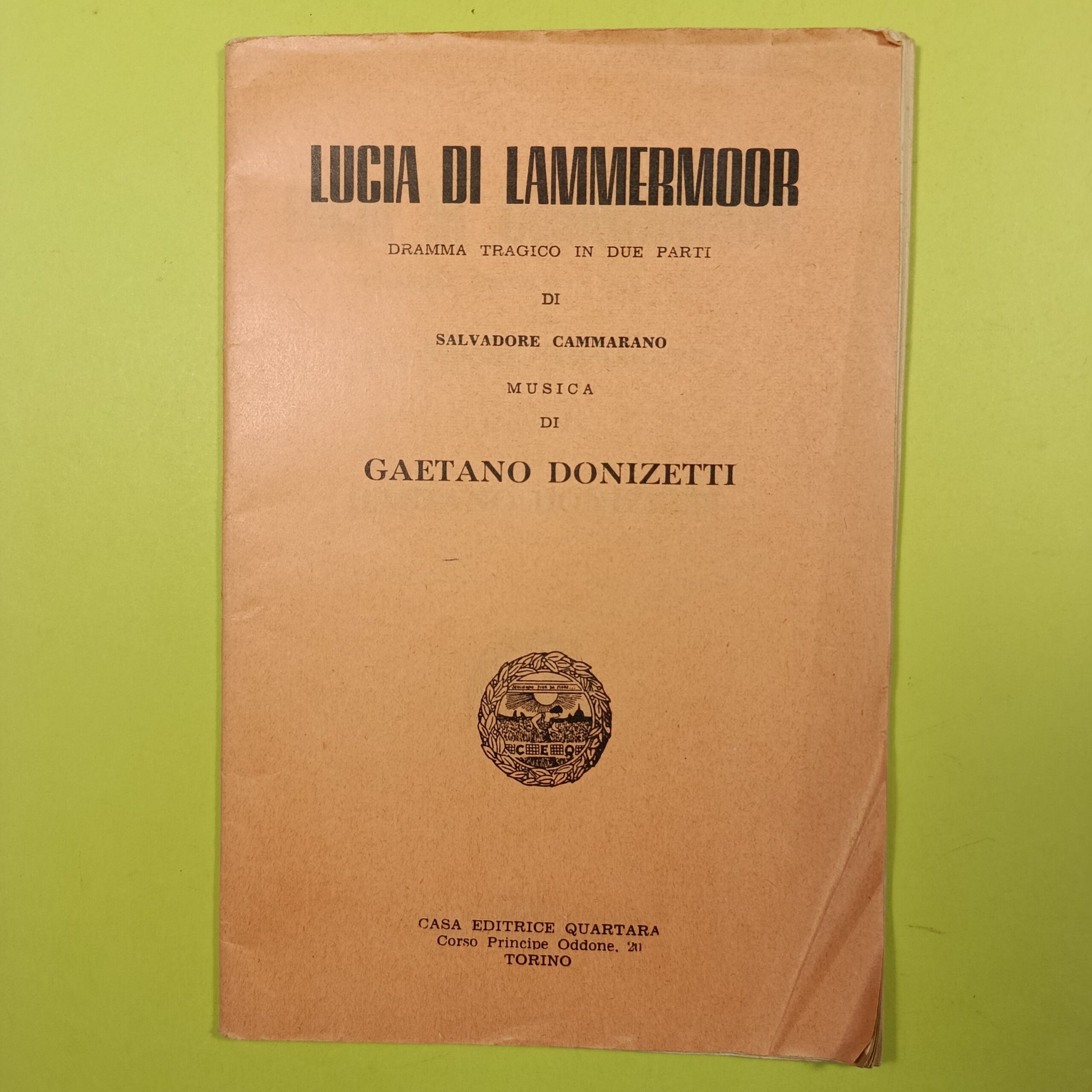 LUCIA DI LAMMERMOOR