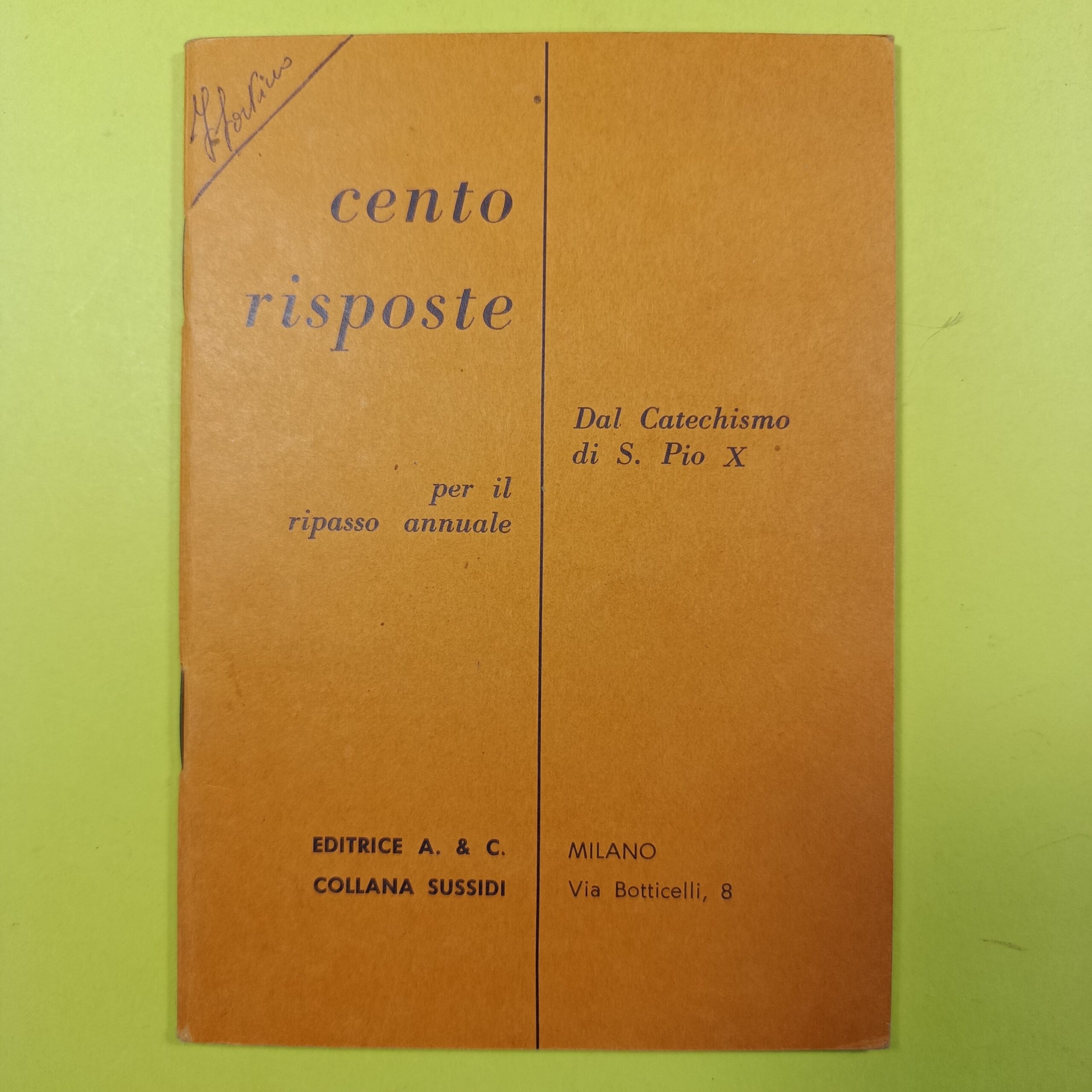 CENTO RISPOSTE