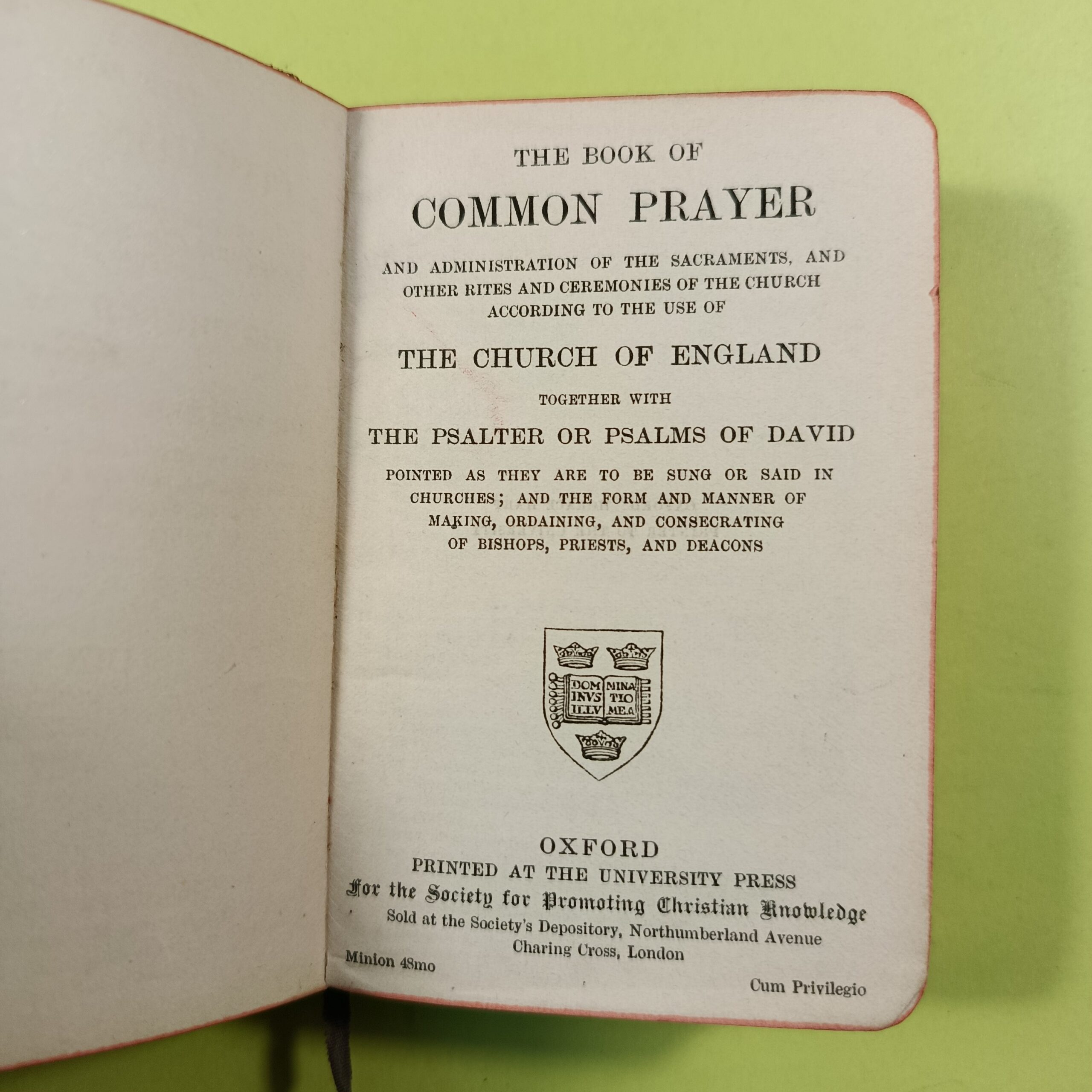 THE BOOK OF COMMON PRAYER - immagine 3