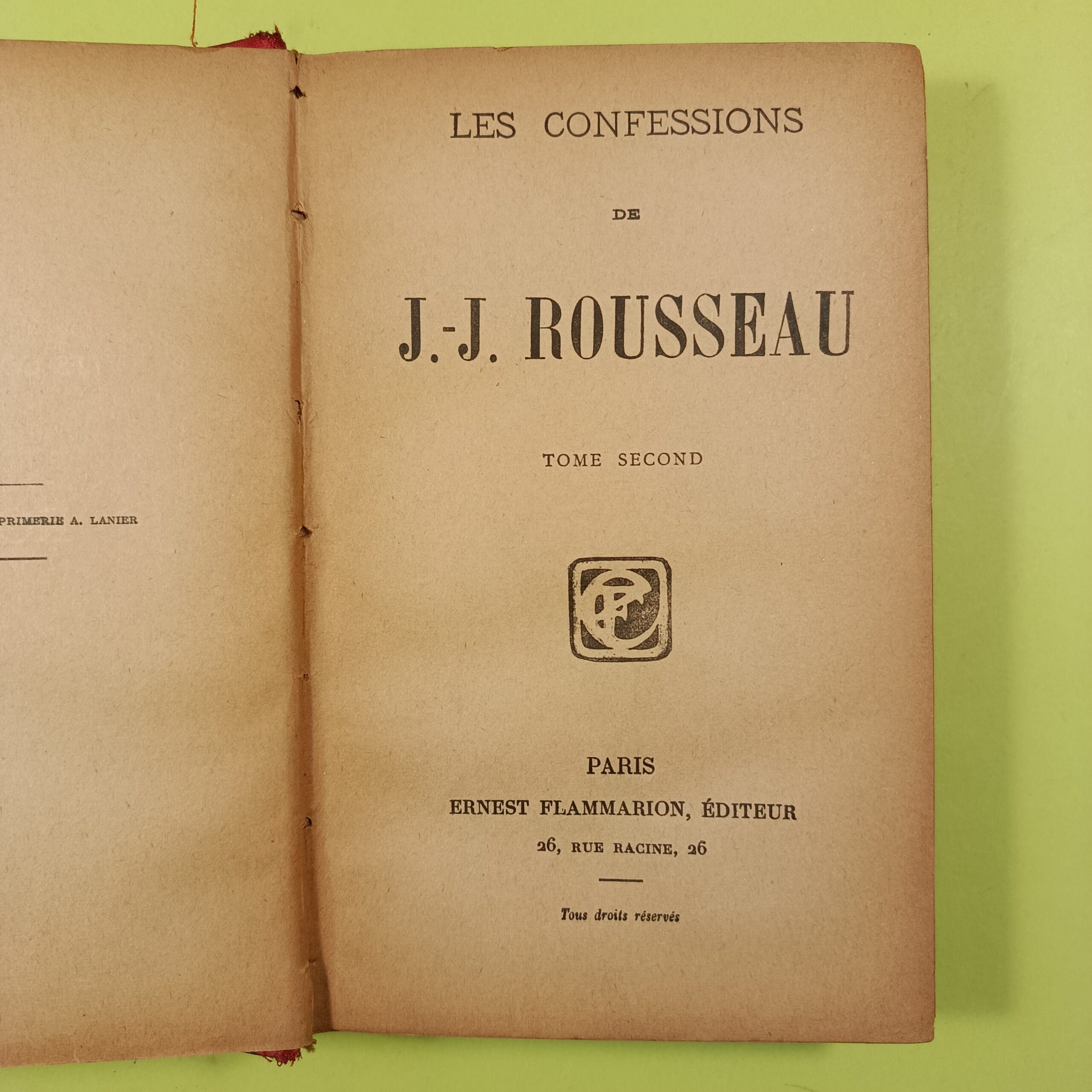 LE CONFESSIONS TOME II - immagine 2