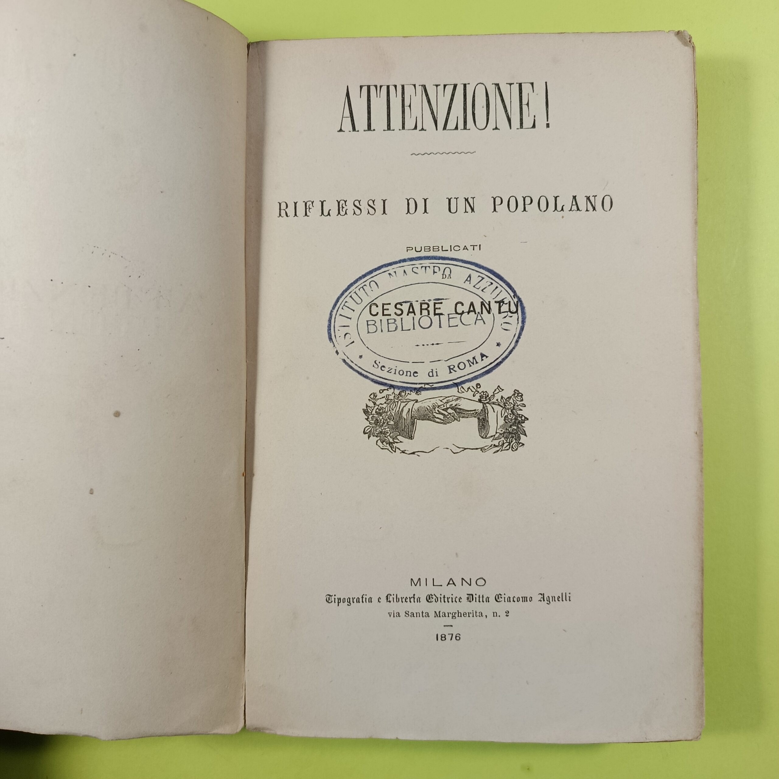 ATTENZIONE! RIFLESSI DI UN POPOLANO - immagine 2
