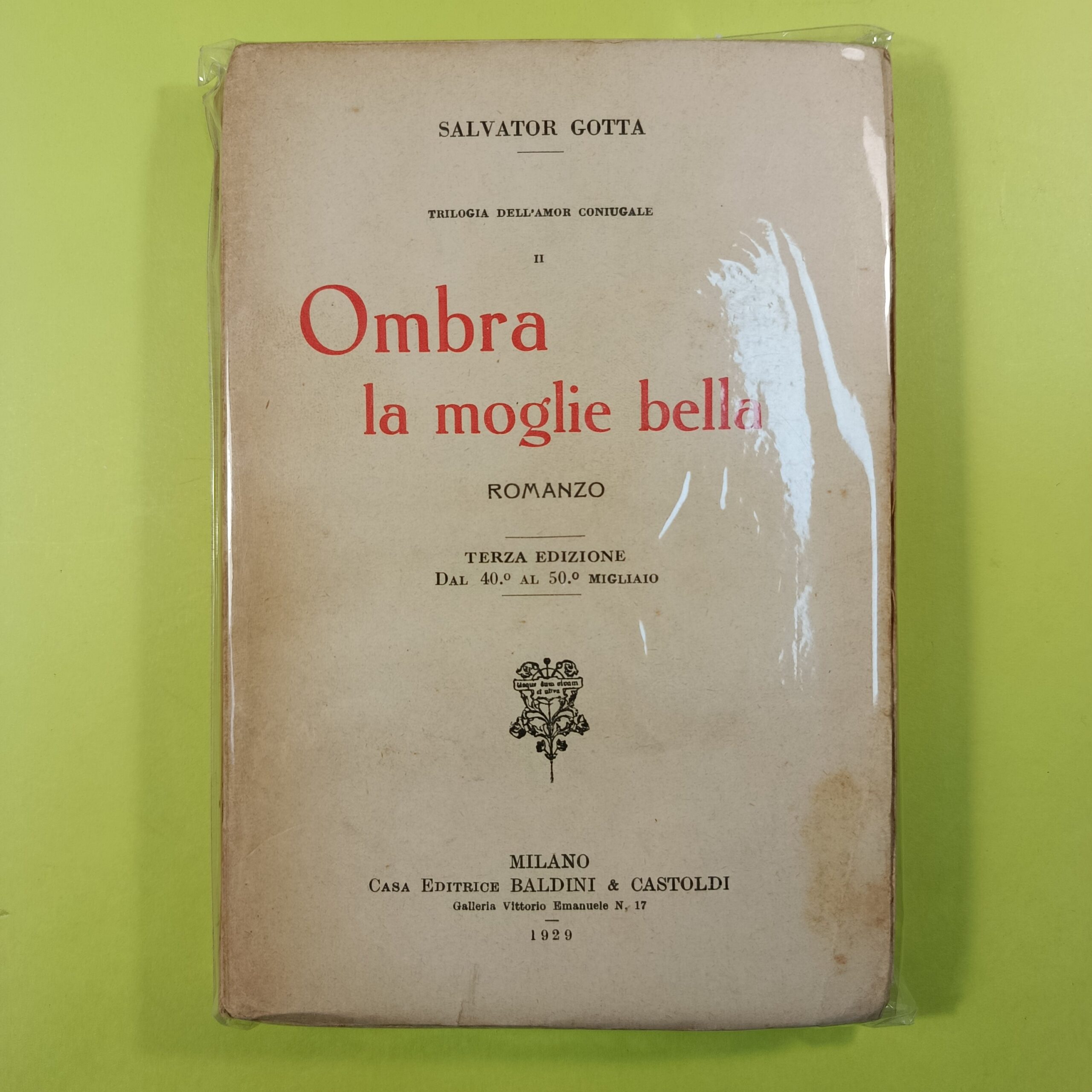 OMBRA LA MOGLIE BELLA