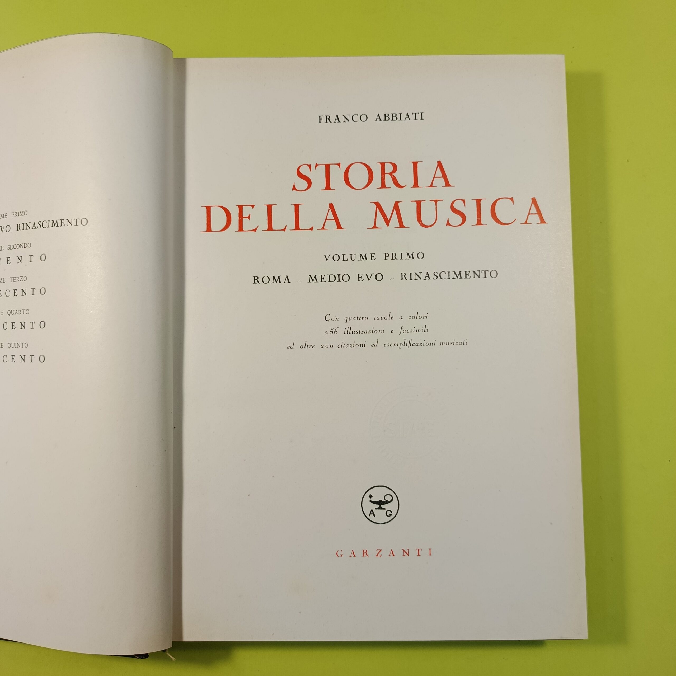 STORIA DELLA MUSICA VOL I - immagine 3
