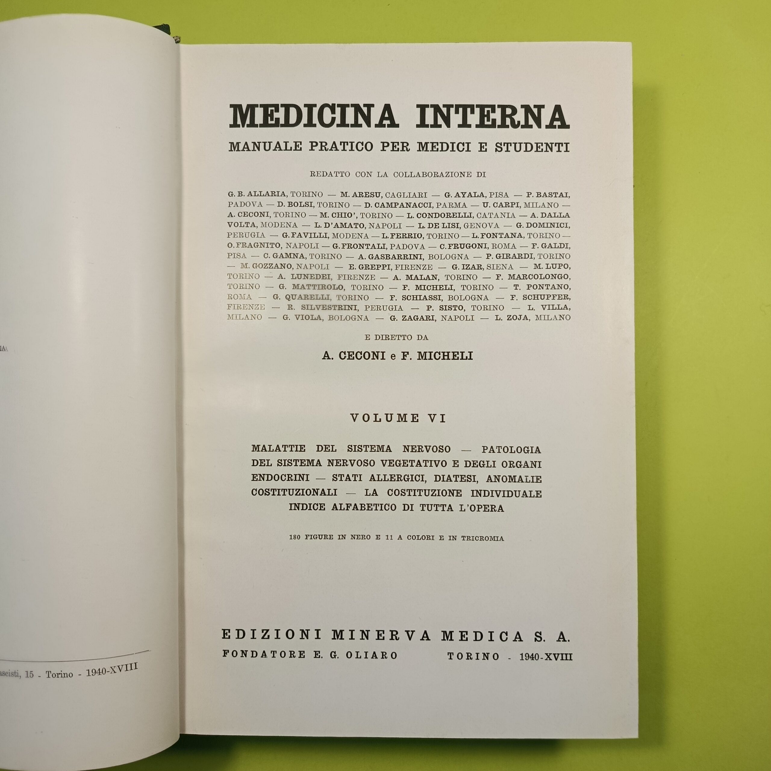 MEDICINA INTERNA VOL VI - immagine 3