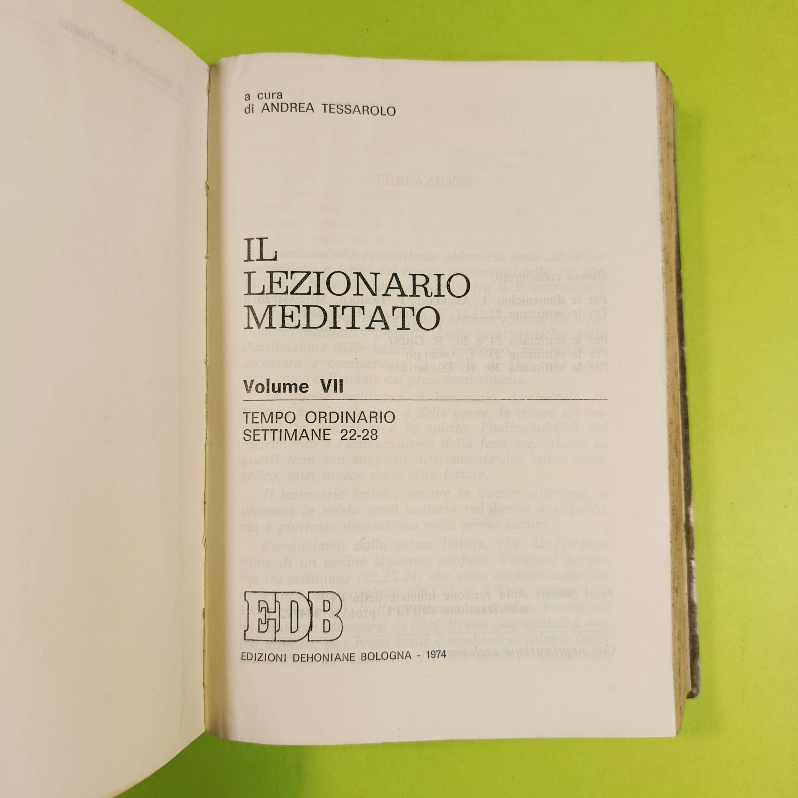 LEZIONARIO MEDITATO VOL VII - immagine 2