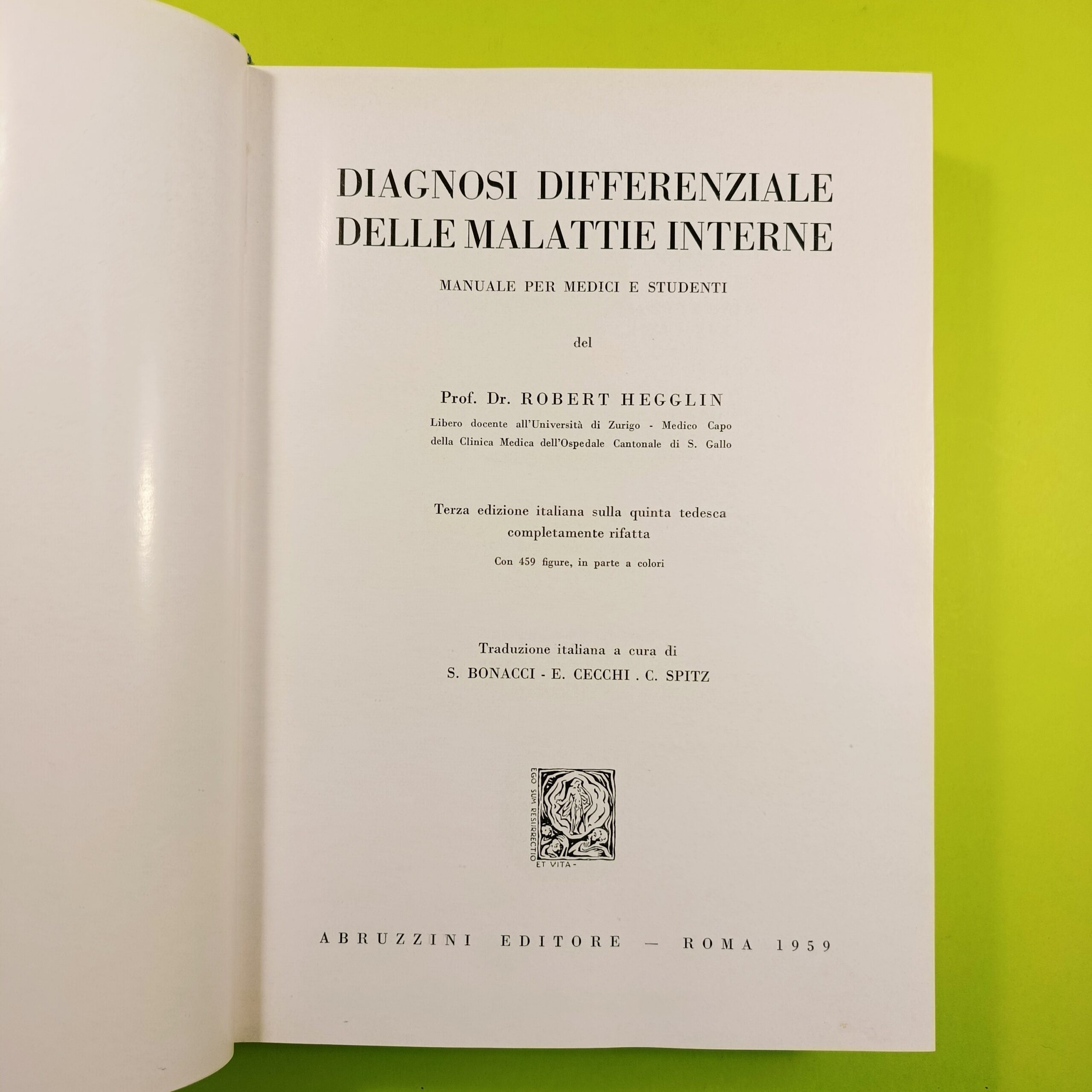 DIAGNOSI DIFFERENZIALE DELLE MALATTIE INTERNE - immagine 2