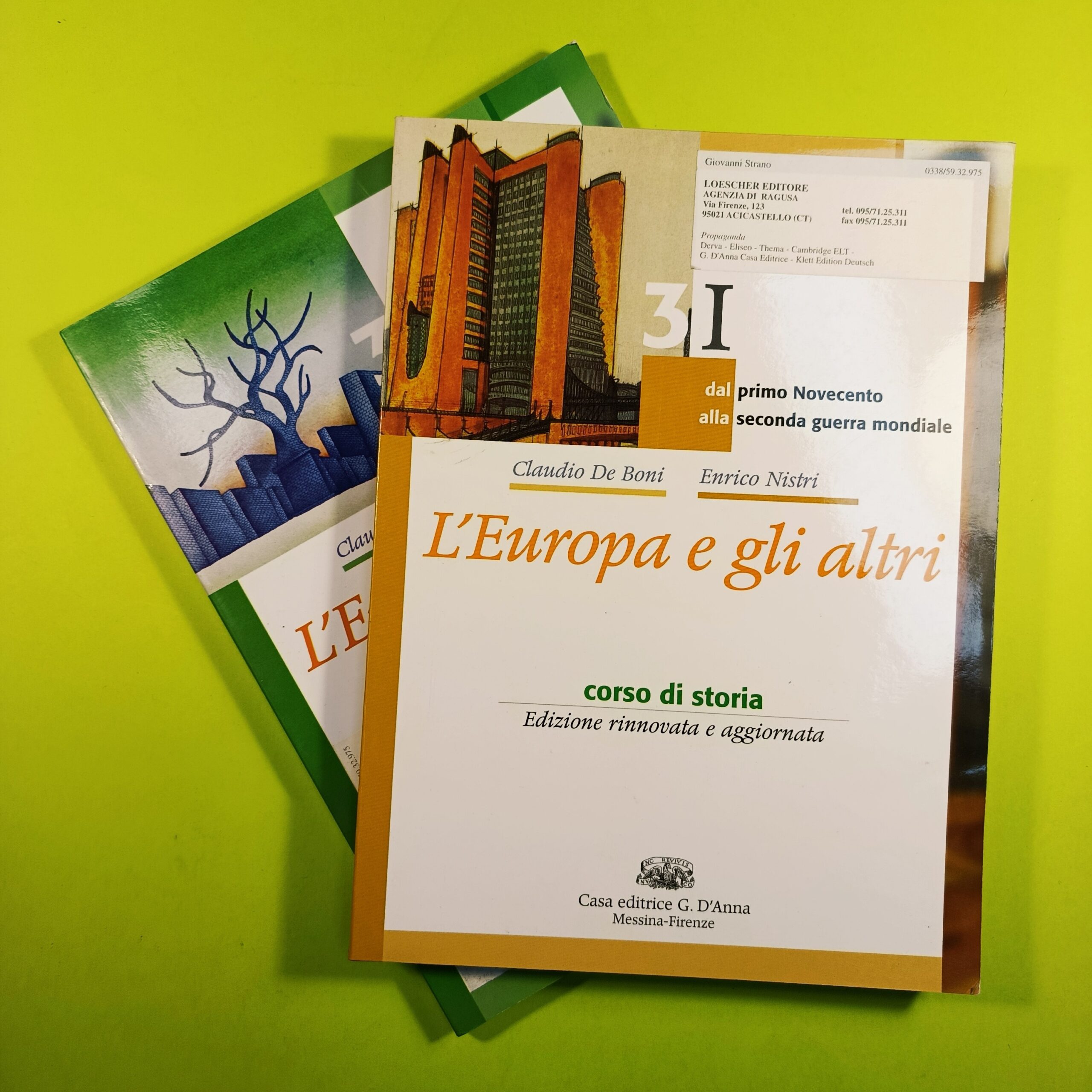 L'EUROPA E GLI ALTRI 3 I-II