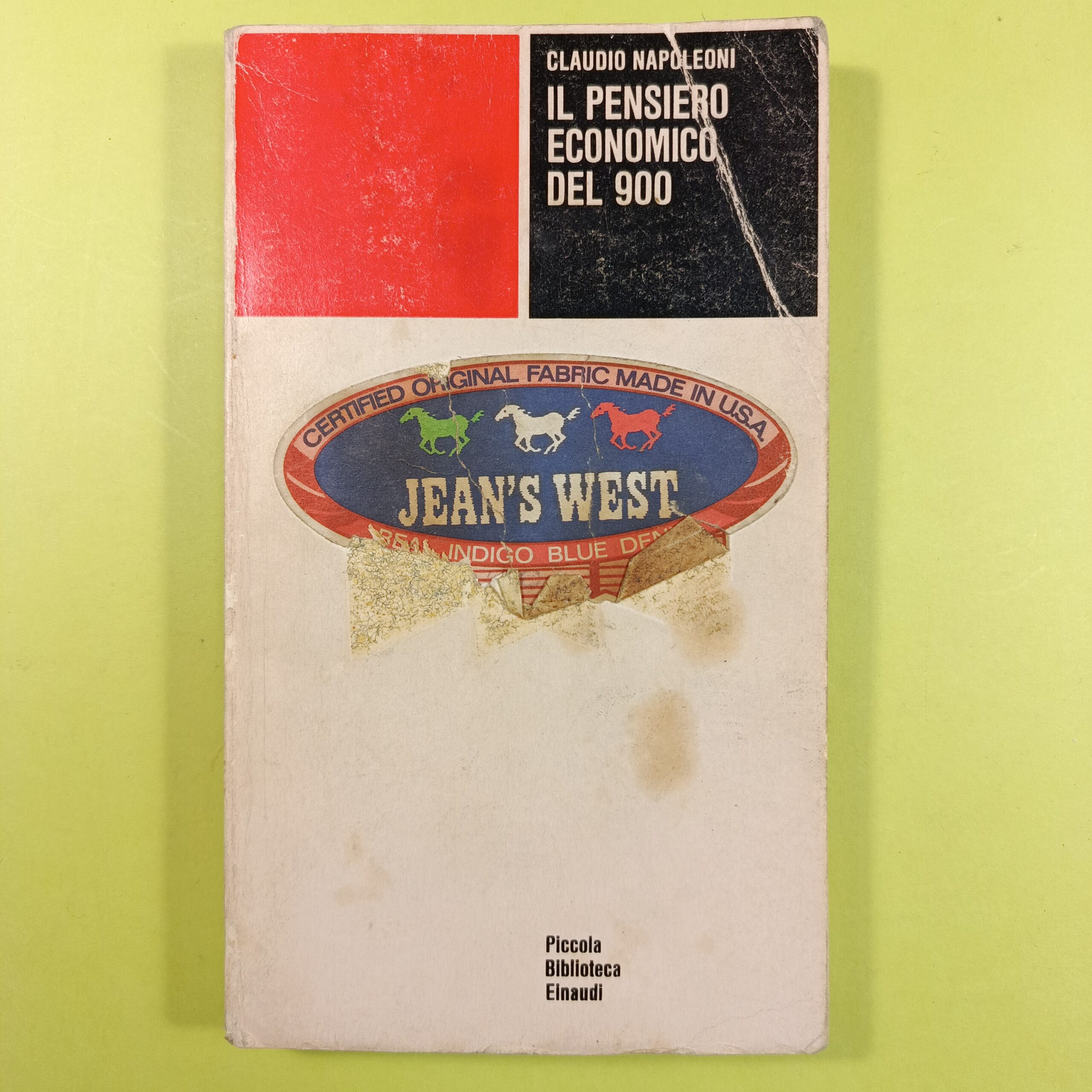 IL PENSIERO ECONOMICO DEL 900