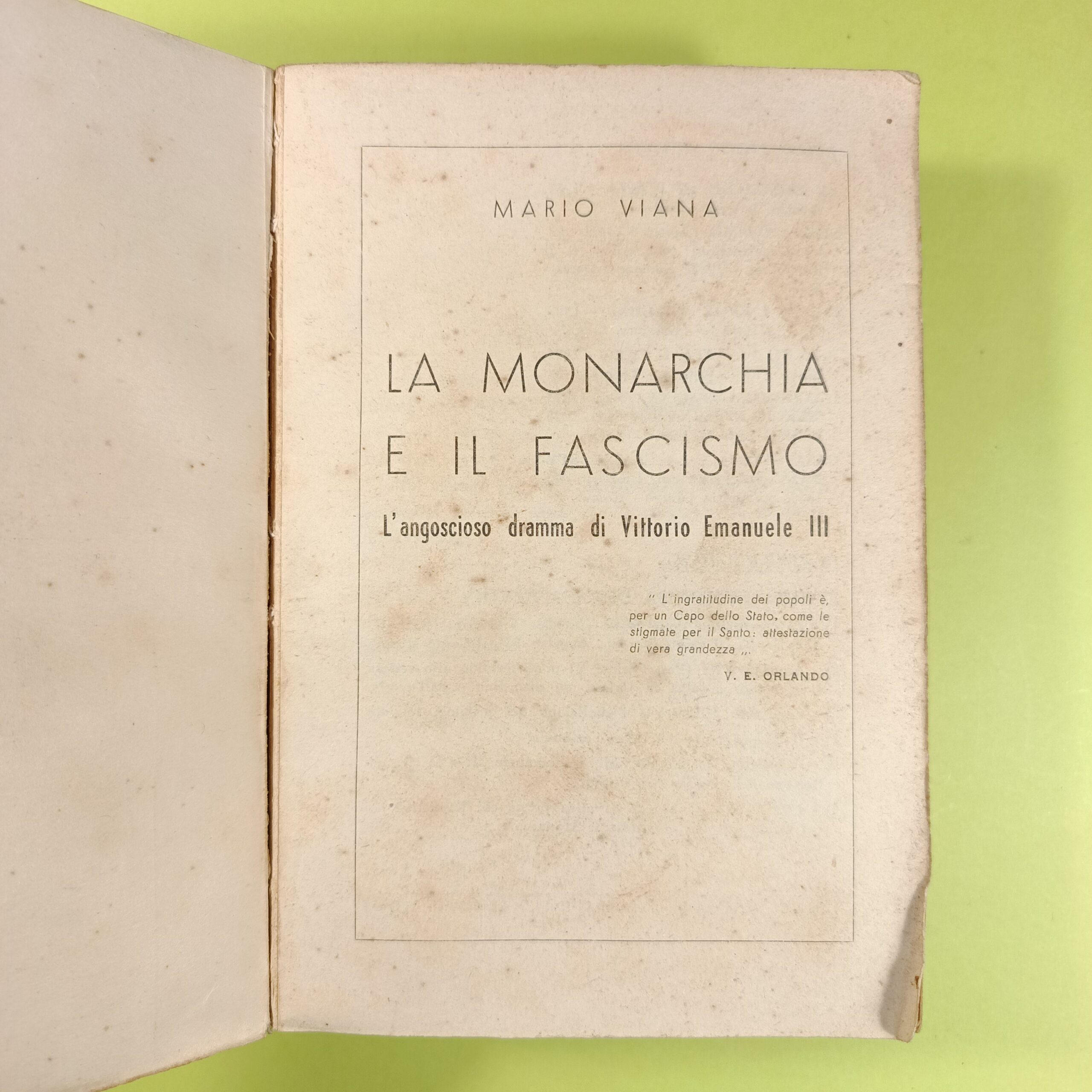 LA MONARCHIA E IL FASCISMO - immagine 3