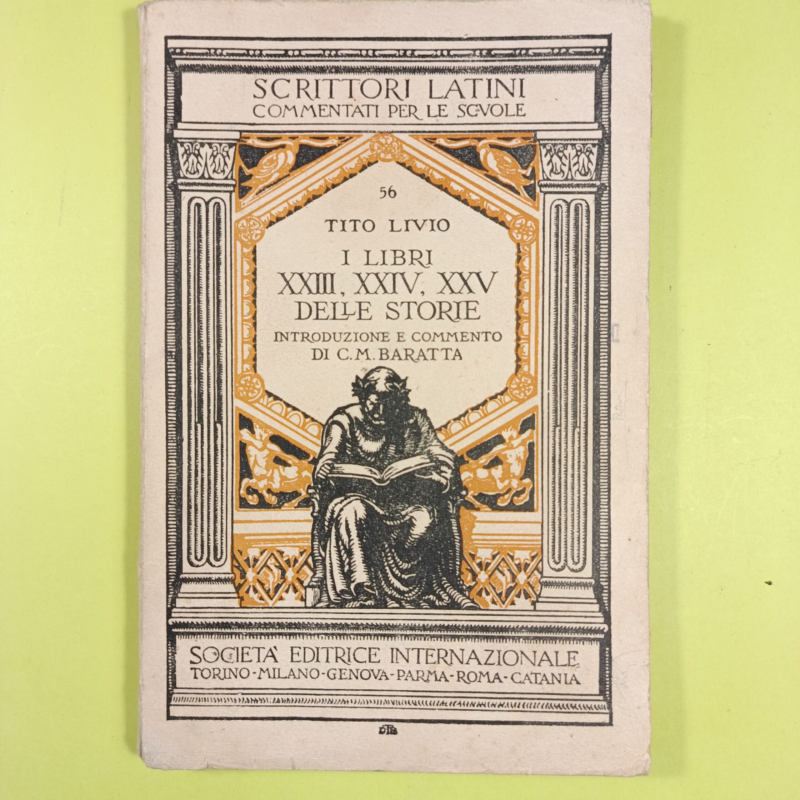 I LIBRI XXIII, XXIV, XXV DELLE STORIE