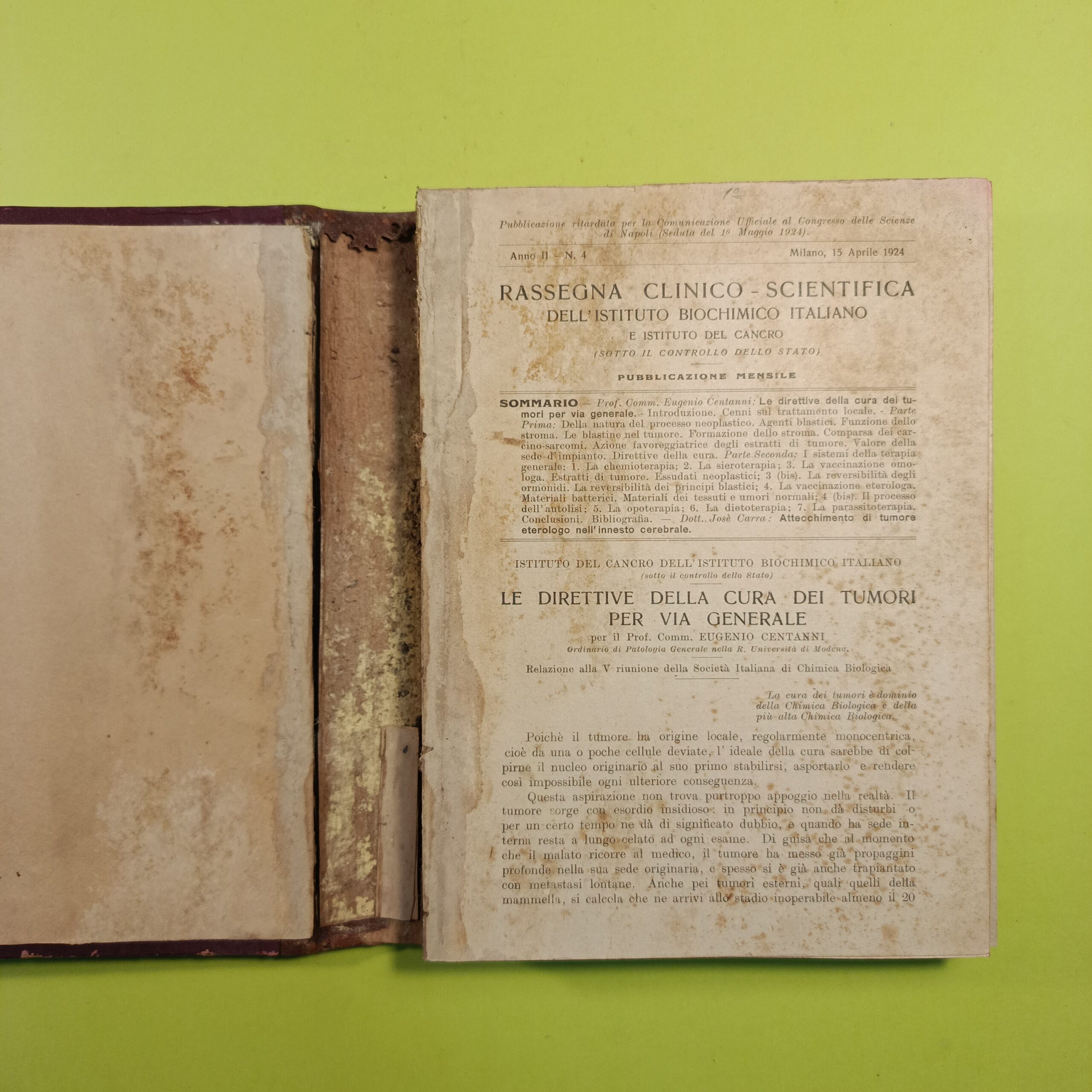 RASSEGNA CLINICO SCIENTIFICA DELL'ISTITUTO BIOCHIMICO ITALIANO - immagine 3