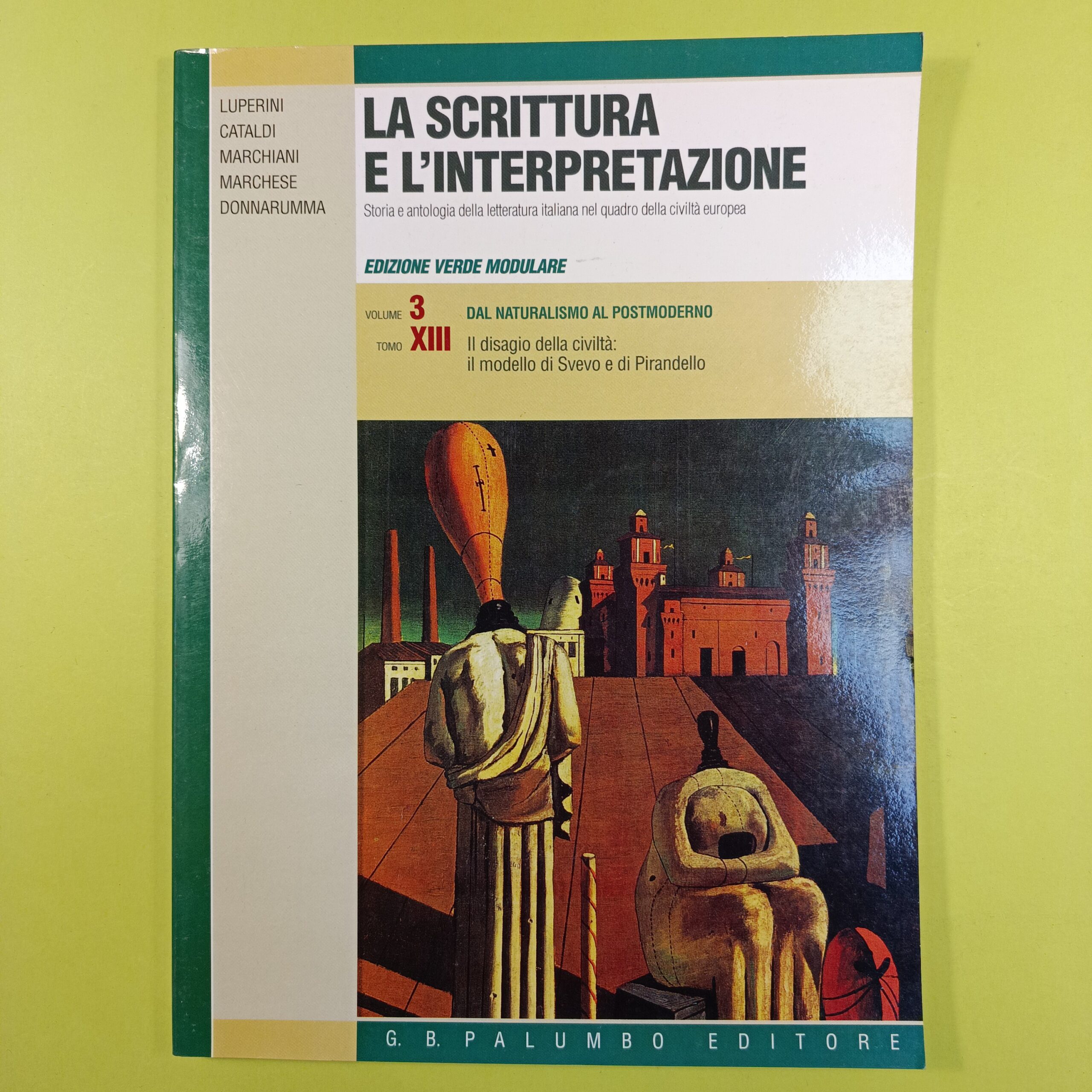 LA SCRITTURA E L'INTERPRETAZIONE VOL 3 TOMO XIII