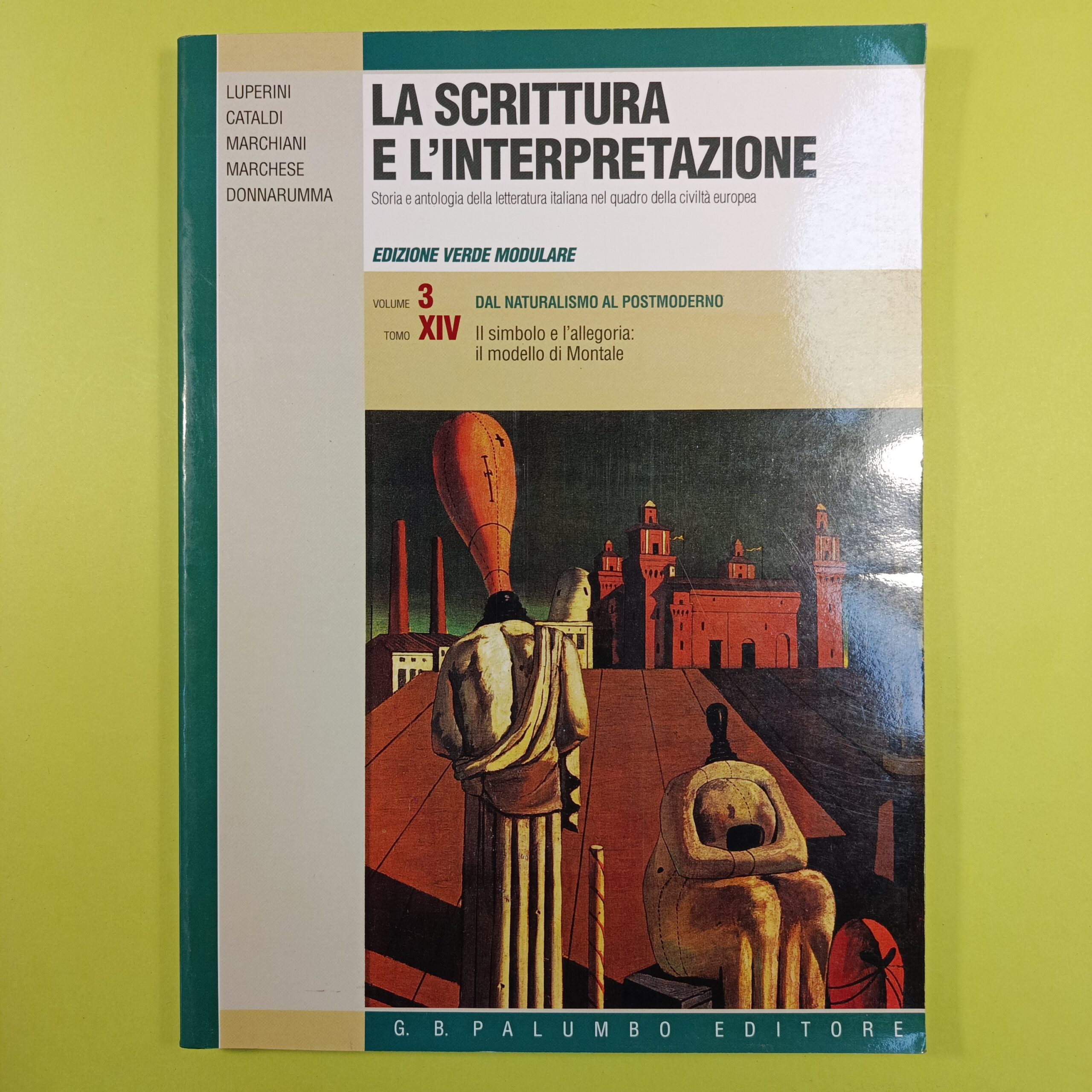 LA SCRITTURA E L'INTERPRETAZIONE VOL 3 TOMO XIV