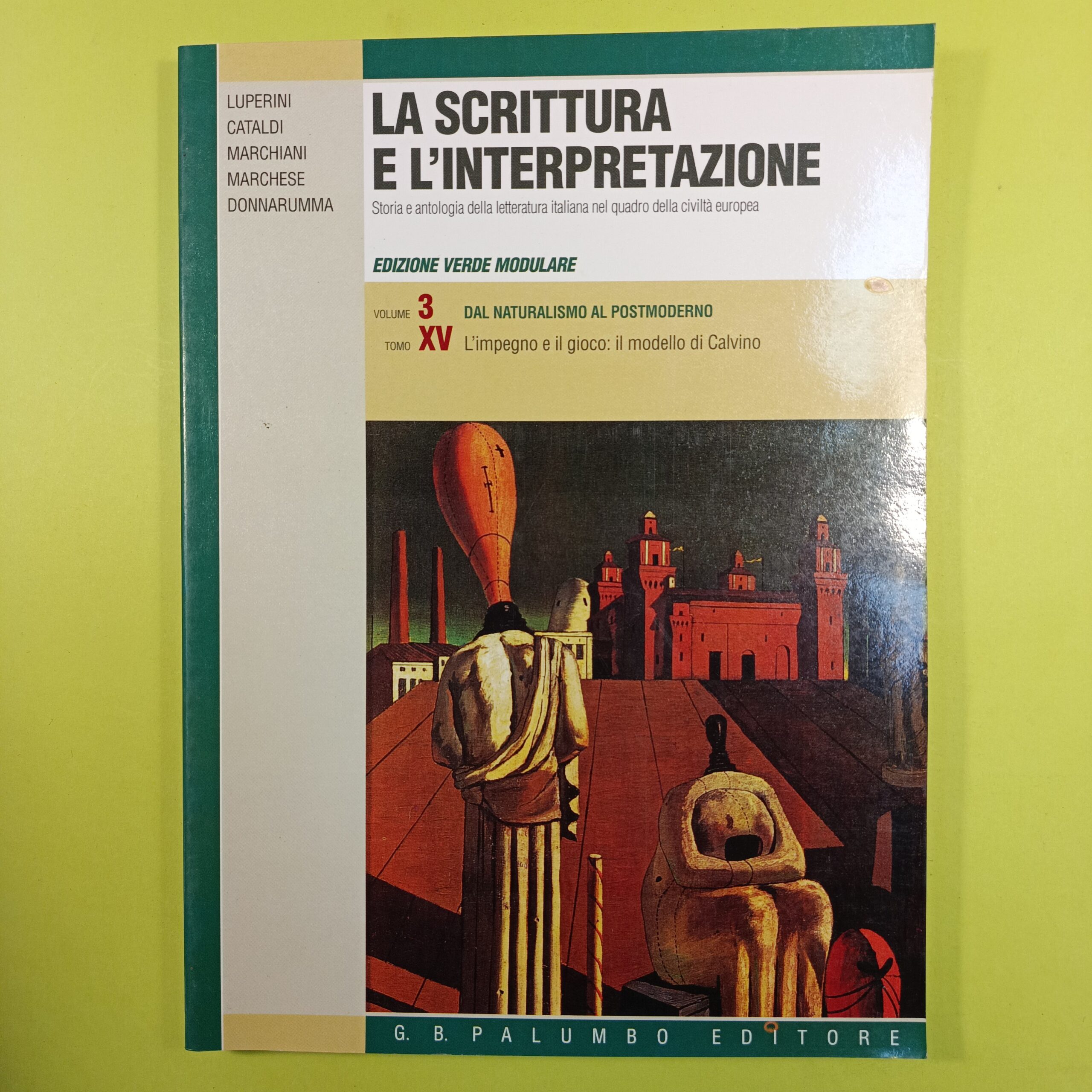 LA SCRITTURA E L'INTERPRETAZIONE VOL 3 TOMO XV
