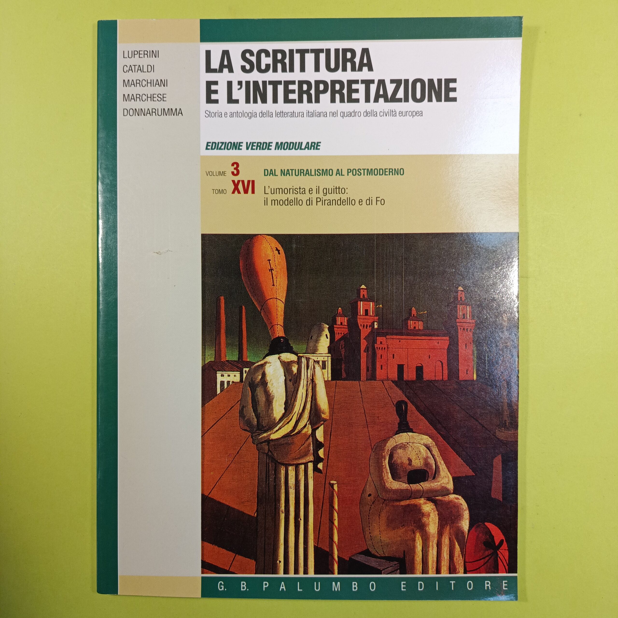 LA SCRITTURA E L'INTERPRETAZIONE VOL 3 TOMO XI