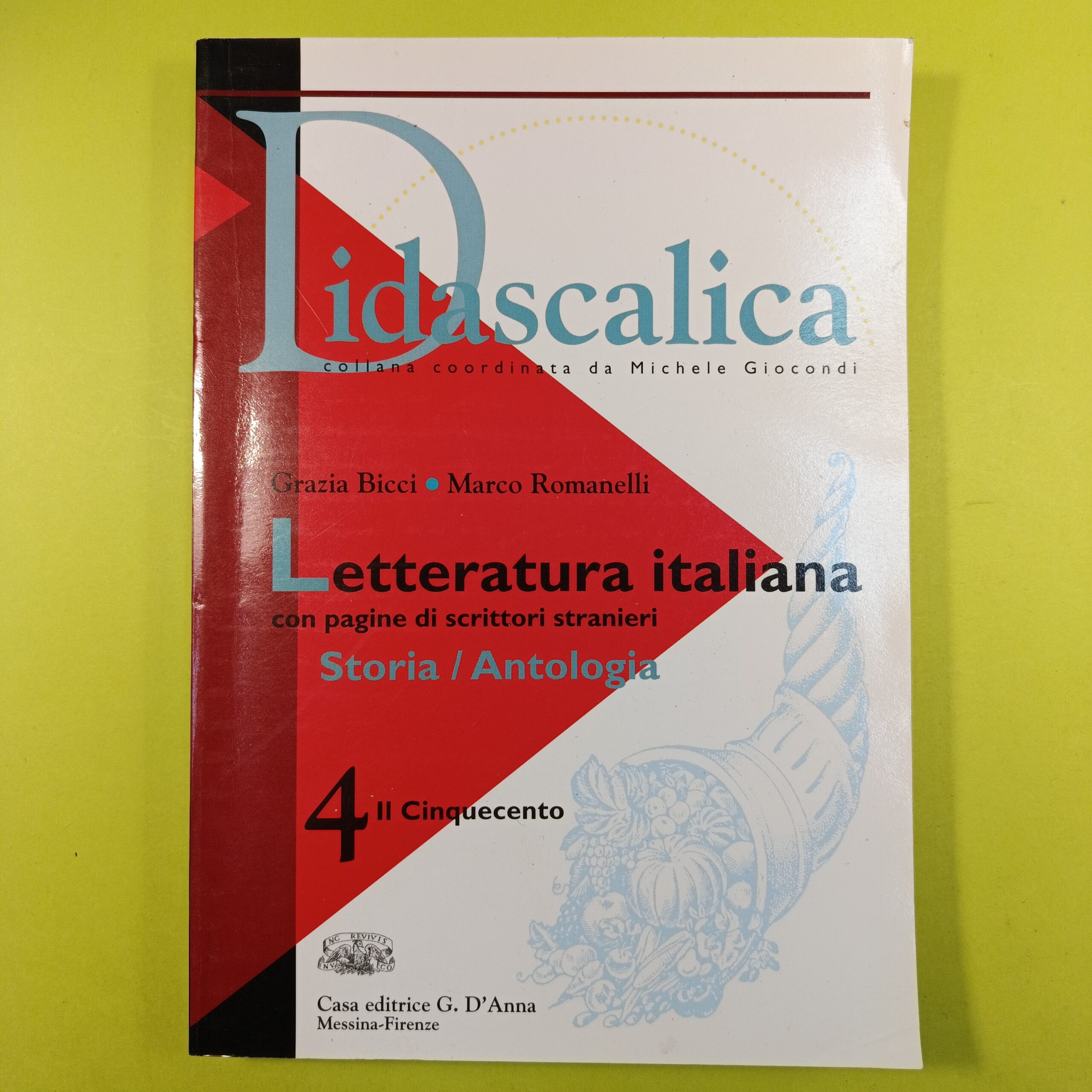 DIDASCALICA LETTERATURA ITALIANA 4
