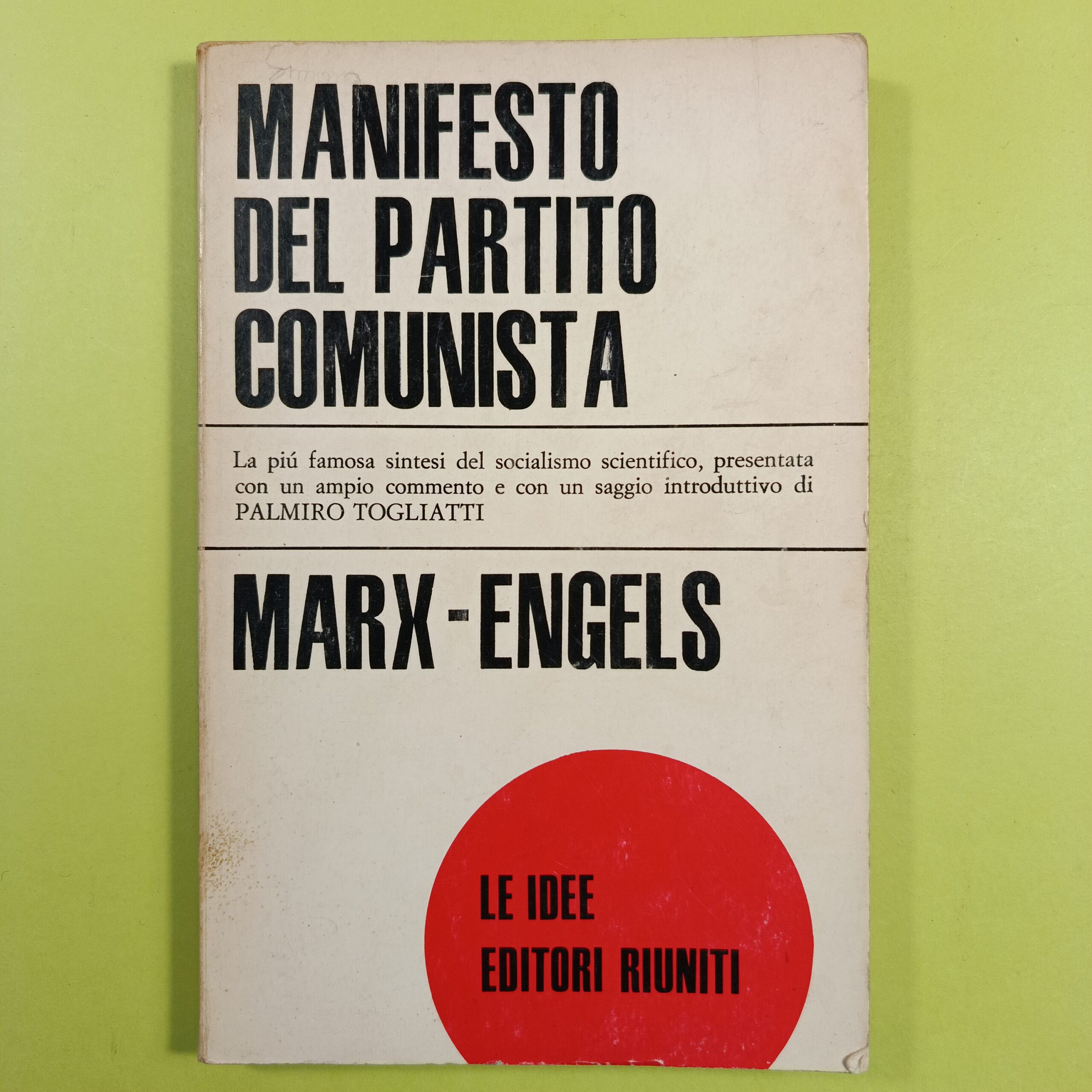 MANIFESTO DEL PARTITO COMUNISTA