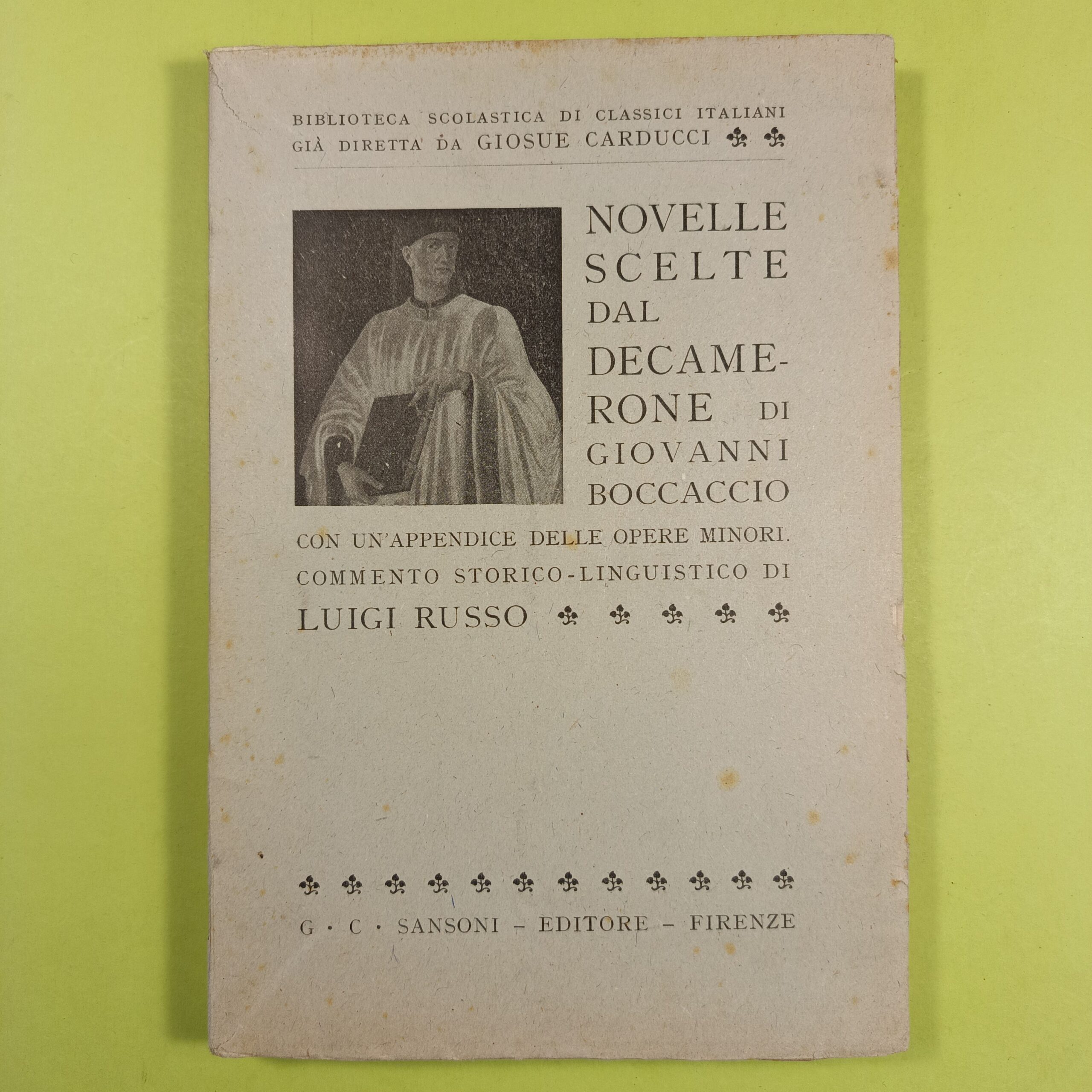 NOVELLE SCELTE DAL DECAMERONE