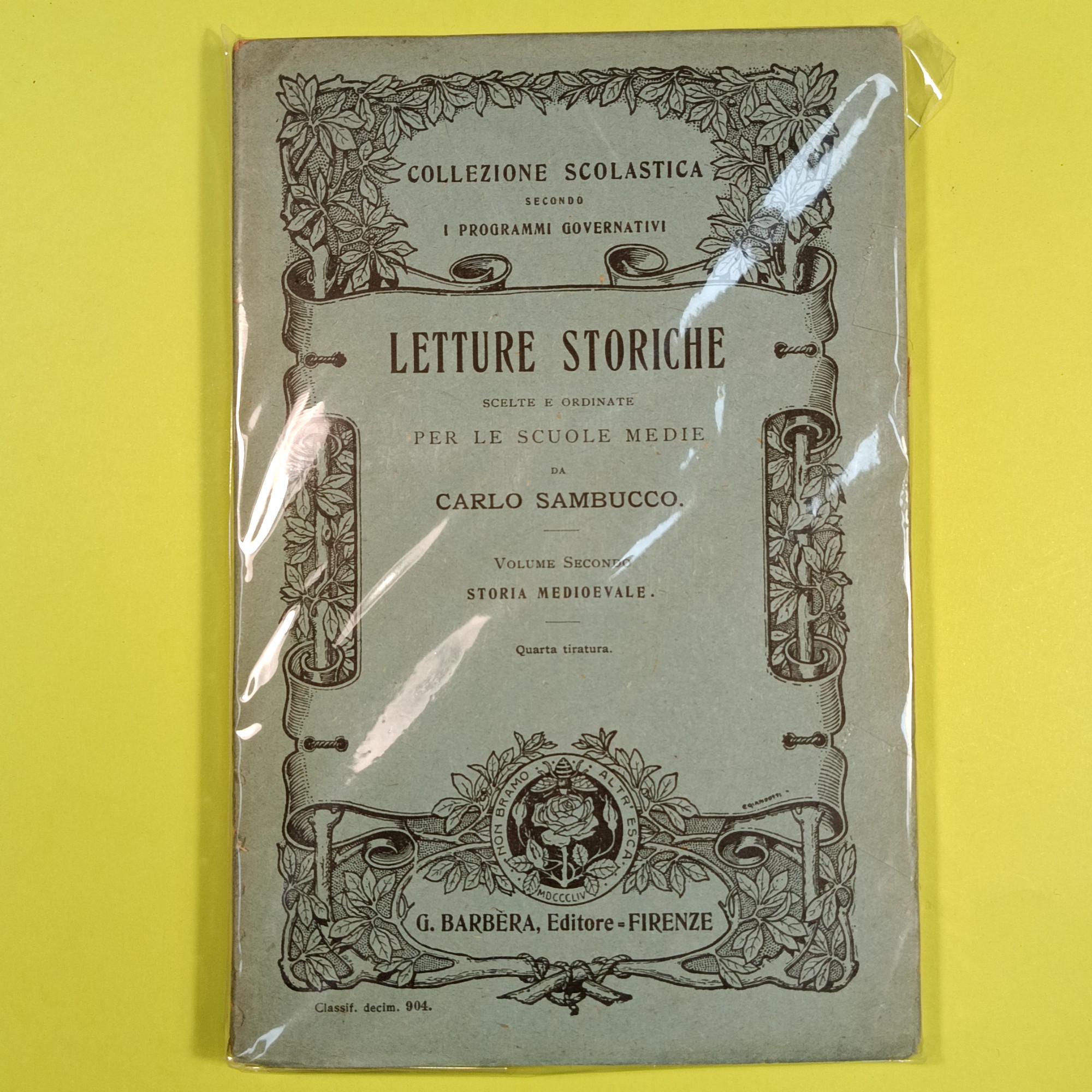 LETTURE STORICHE PER LE SCUOLE MEDIE VOL II