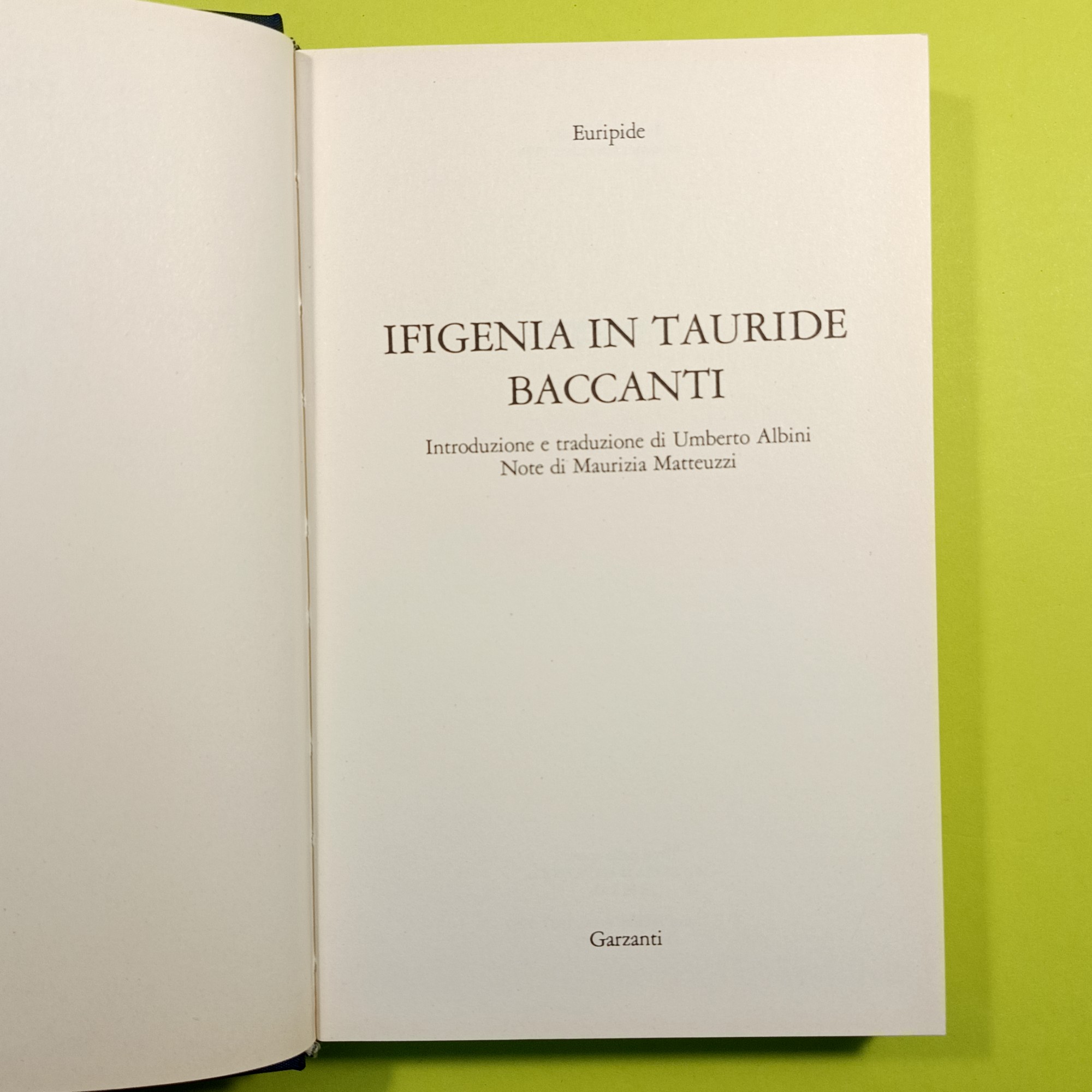 IFIGENIA IN TAURIDE BACCANTI - immagine 4