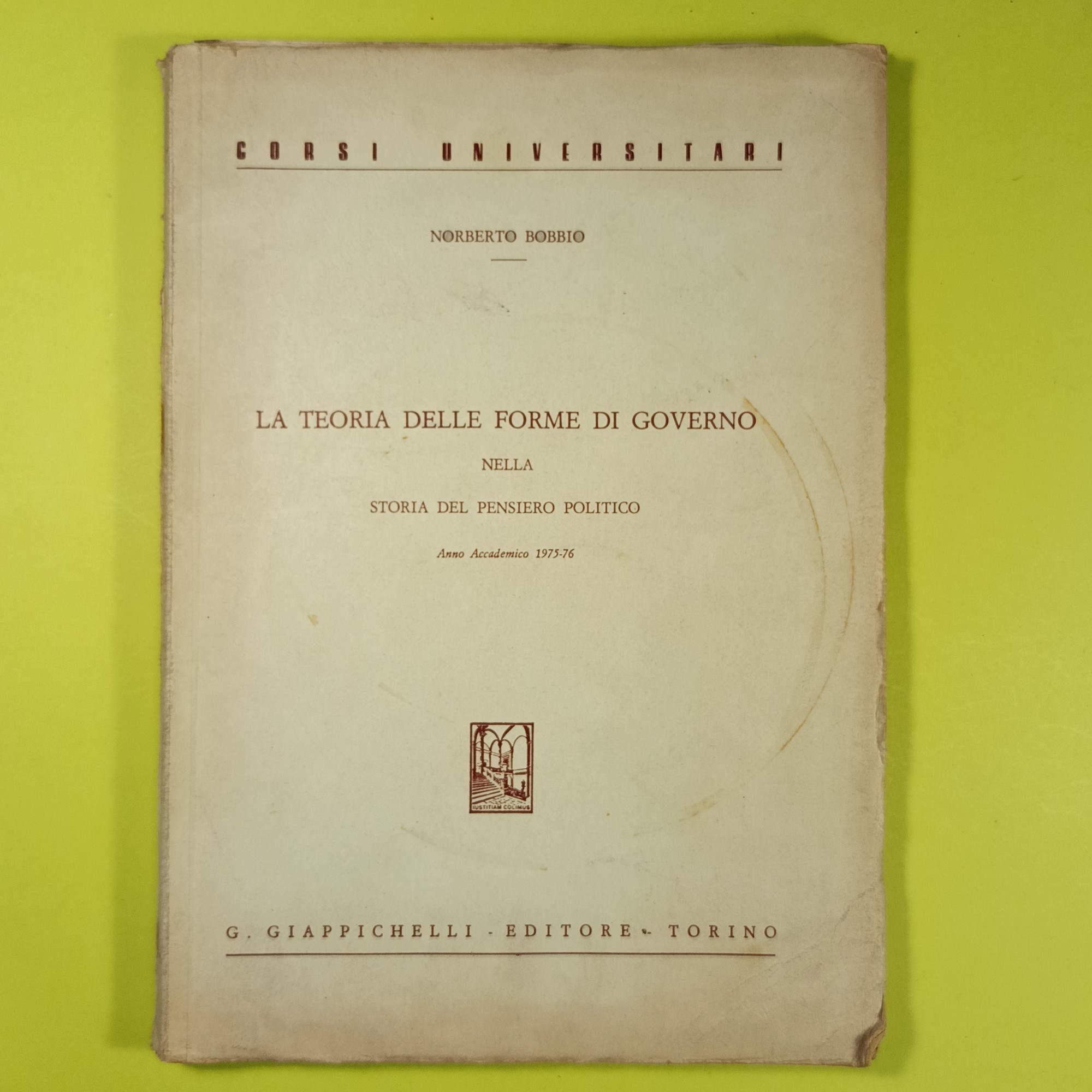 LA TEORIA DELLE FORME DI CONVEGNO