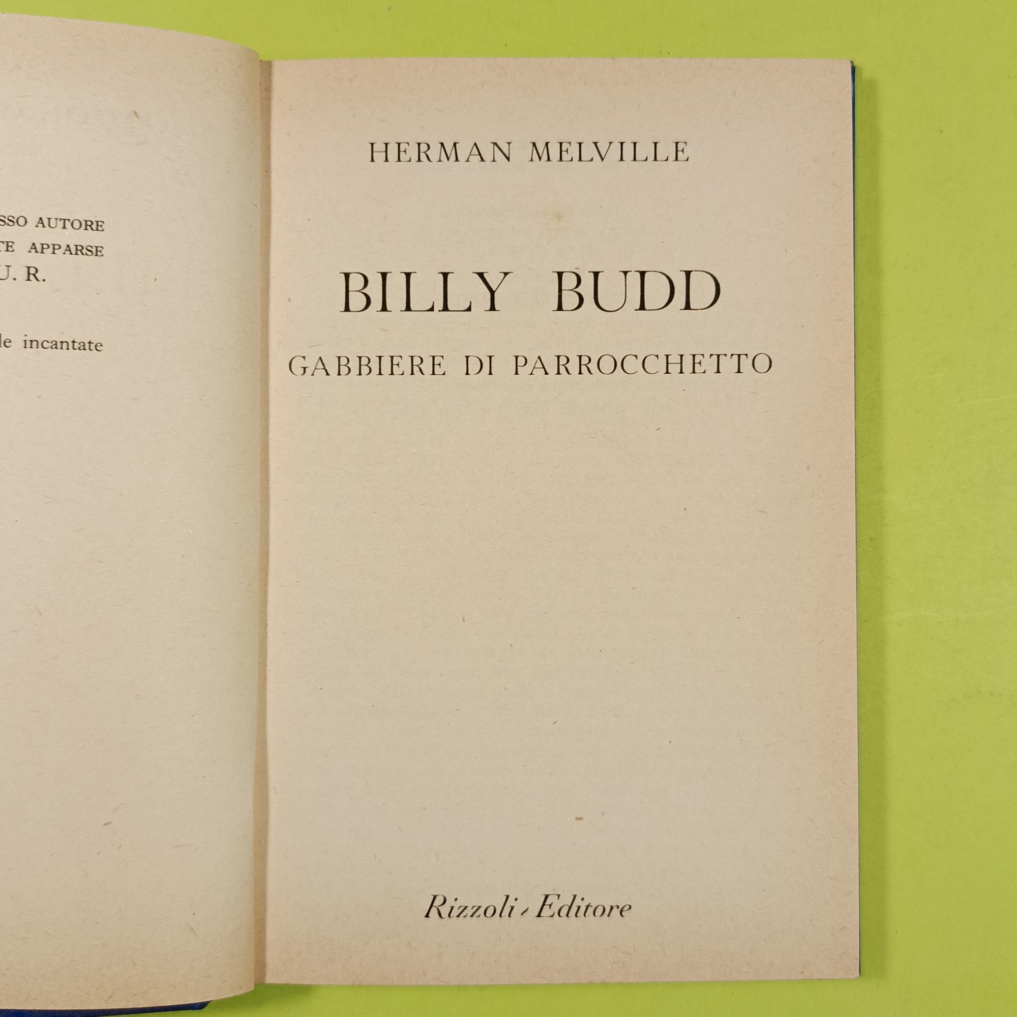 BILLY BUDD - immagine 2