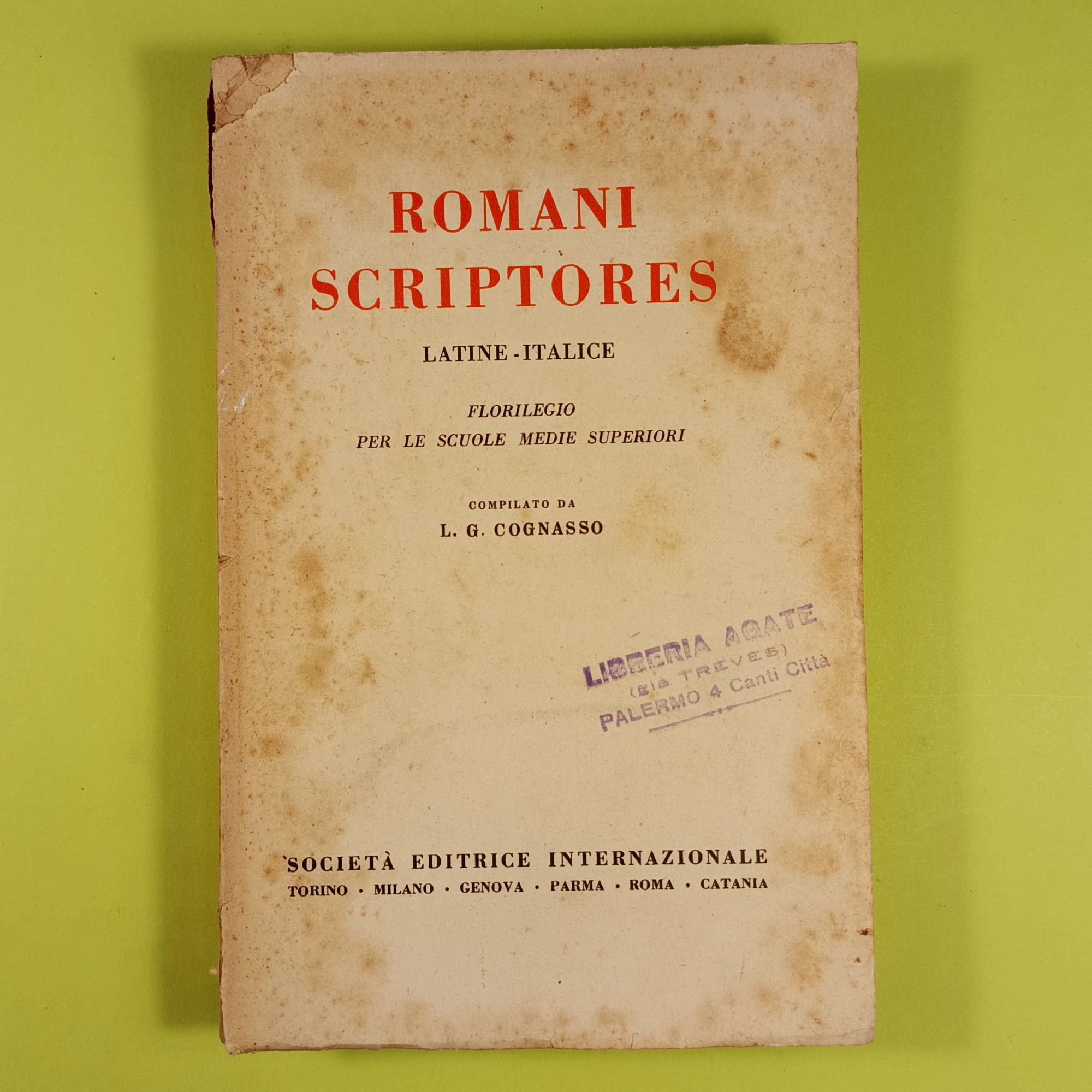 ROMANI SCRIPTORES