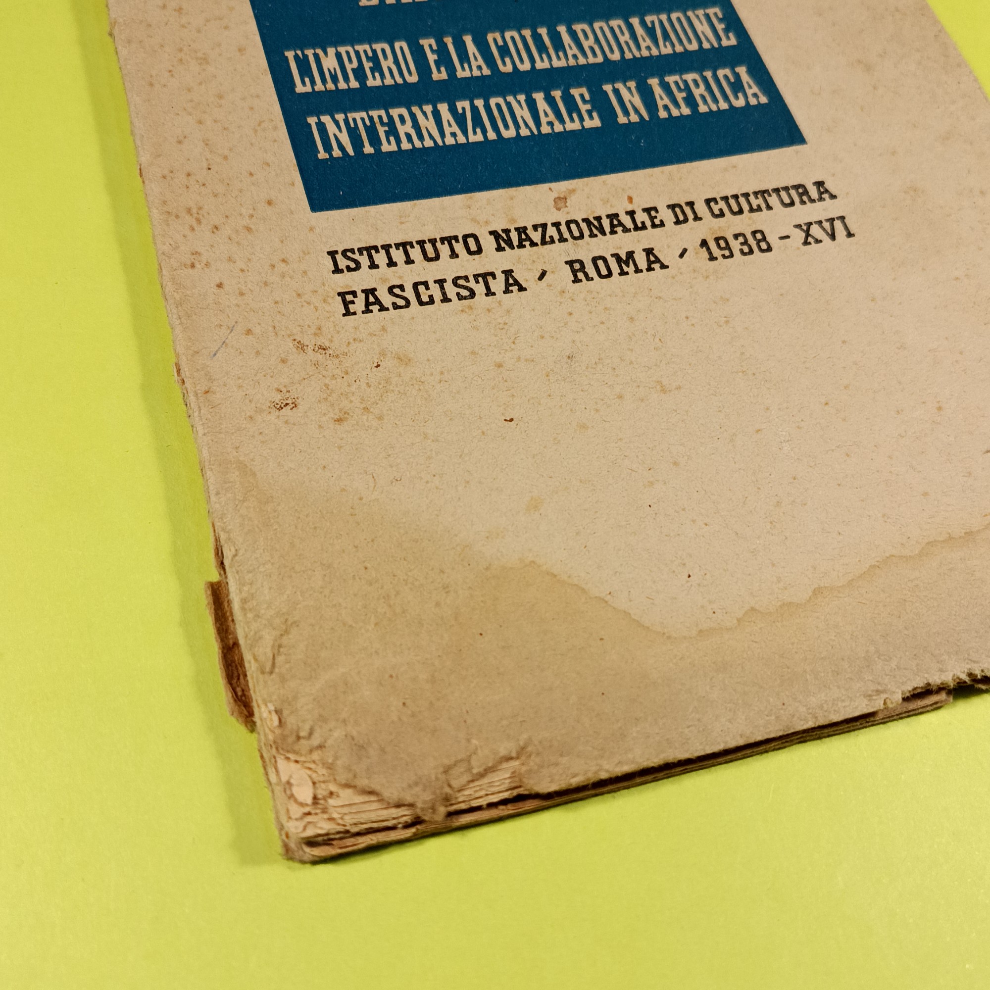 L'IMPERO E LA COLLABORAZIONE INTERNAZIONALE IN AFRICA - immagine 4