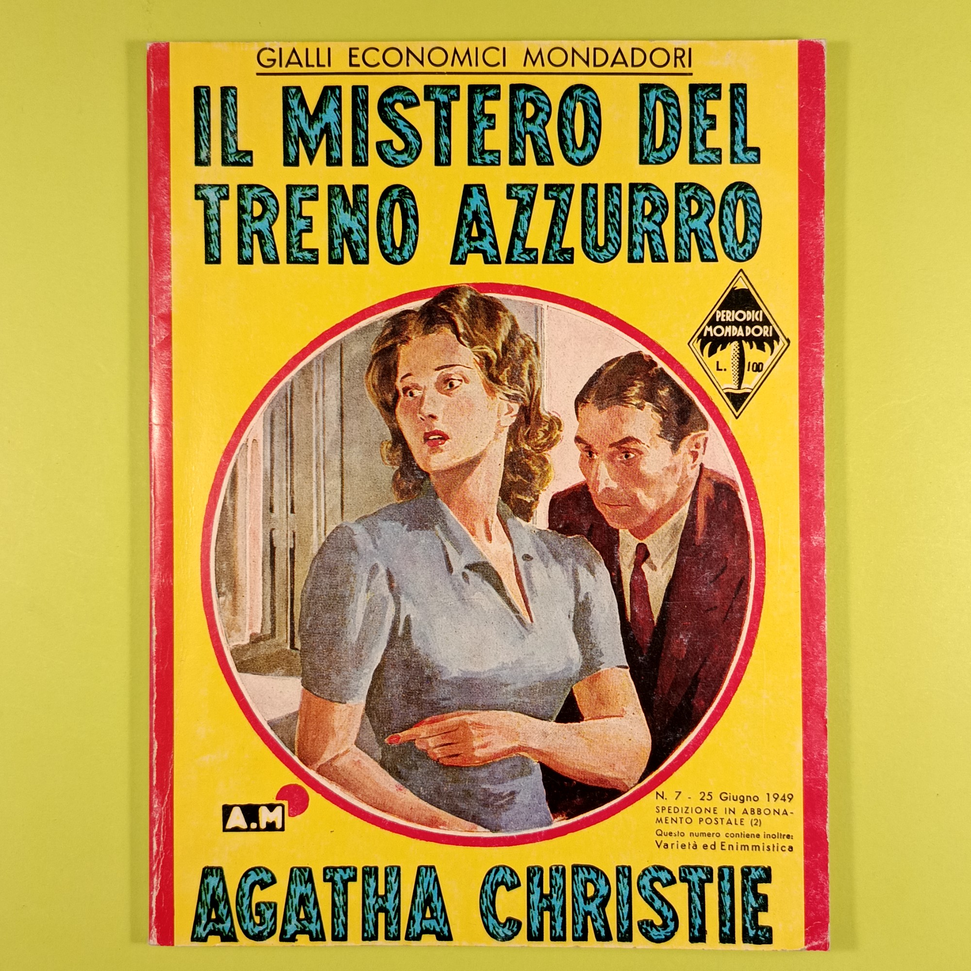 IL MISTERO DEL TRENO AZZURRO