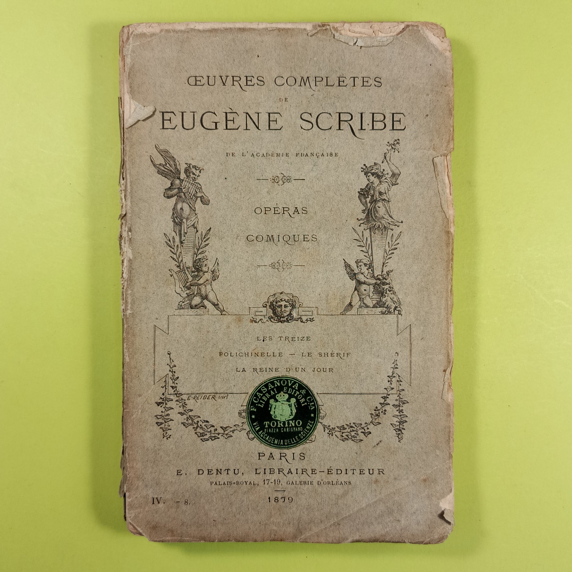 EUGENE SCRIBE OPERAS COMIQUES