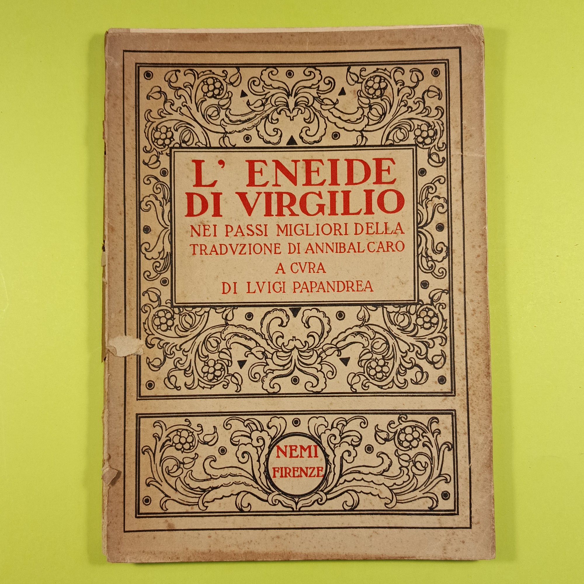 L'ENEIDE DI VIRGILIO