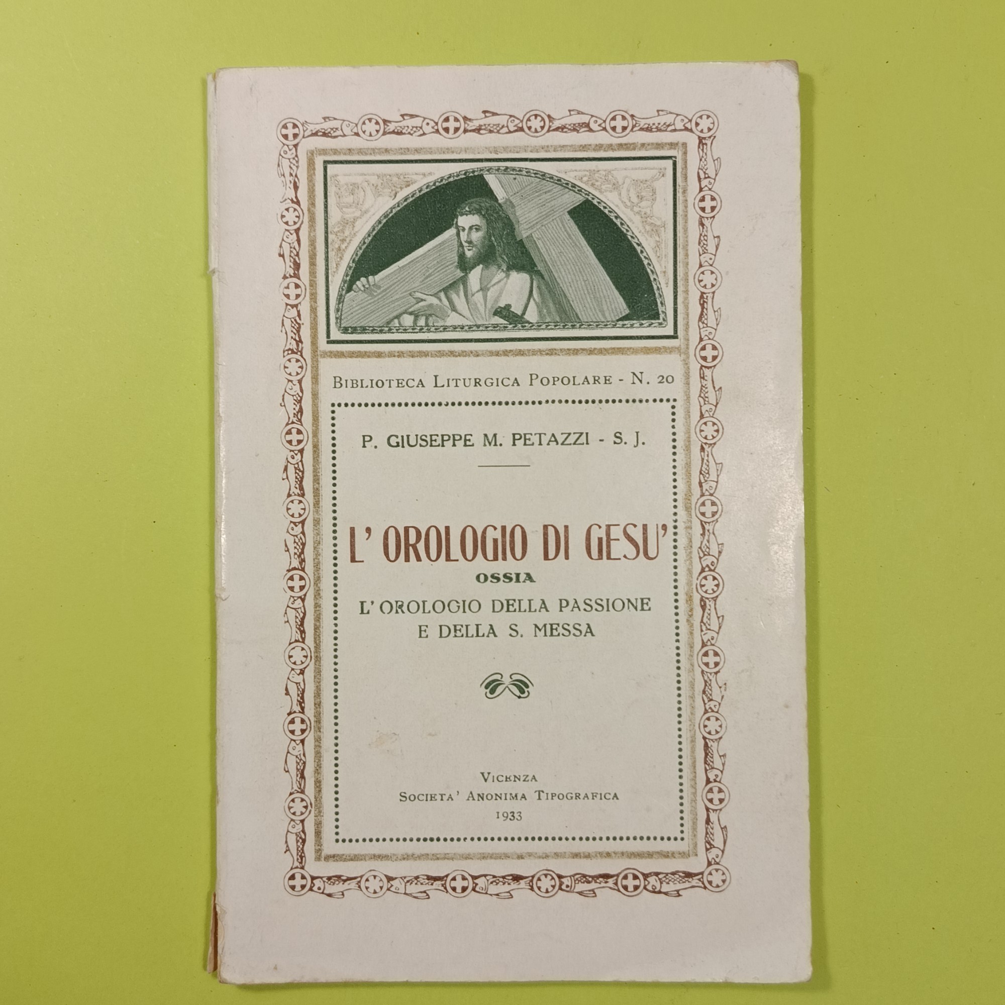 L'OROLOGIO DI GESÙ