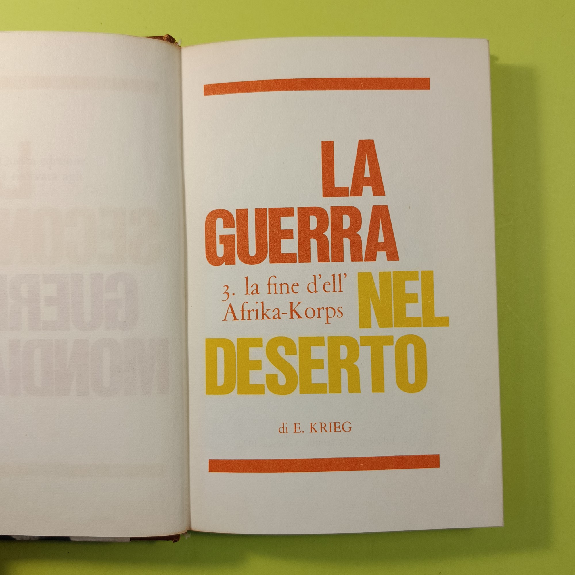LA GUERRA NEL DESERTO - immagine 2